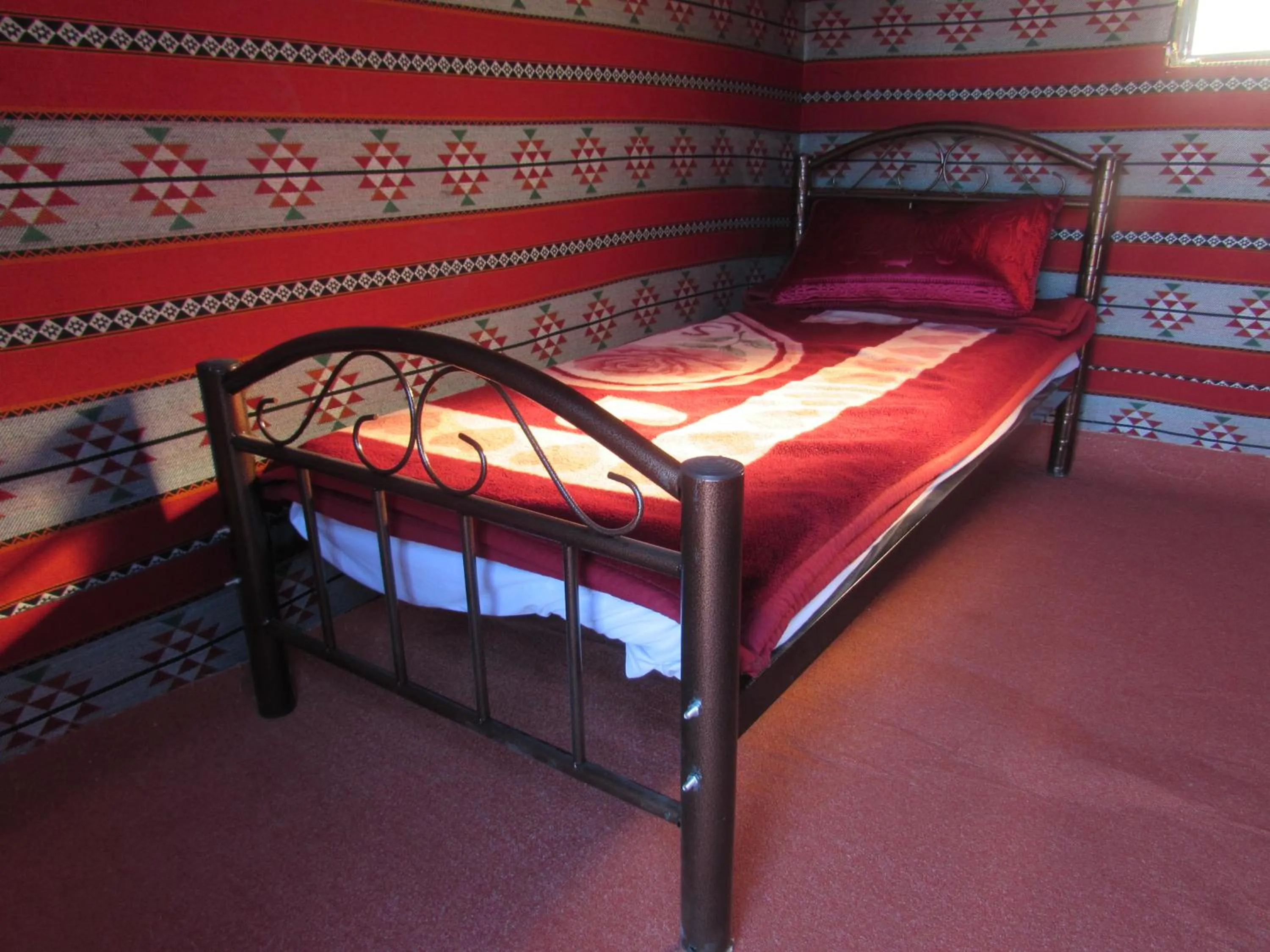 Bed in Desert Moon Camp