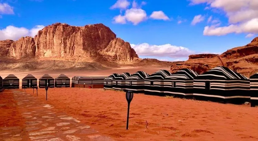 Mountain view in Desert Moon Camp