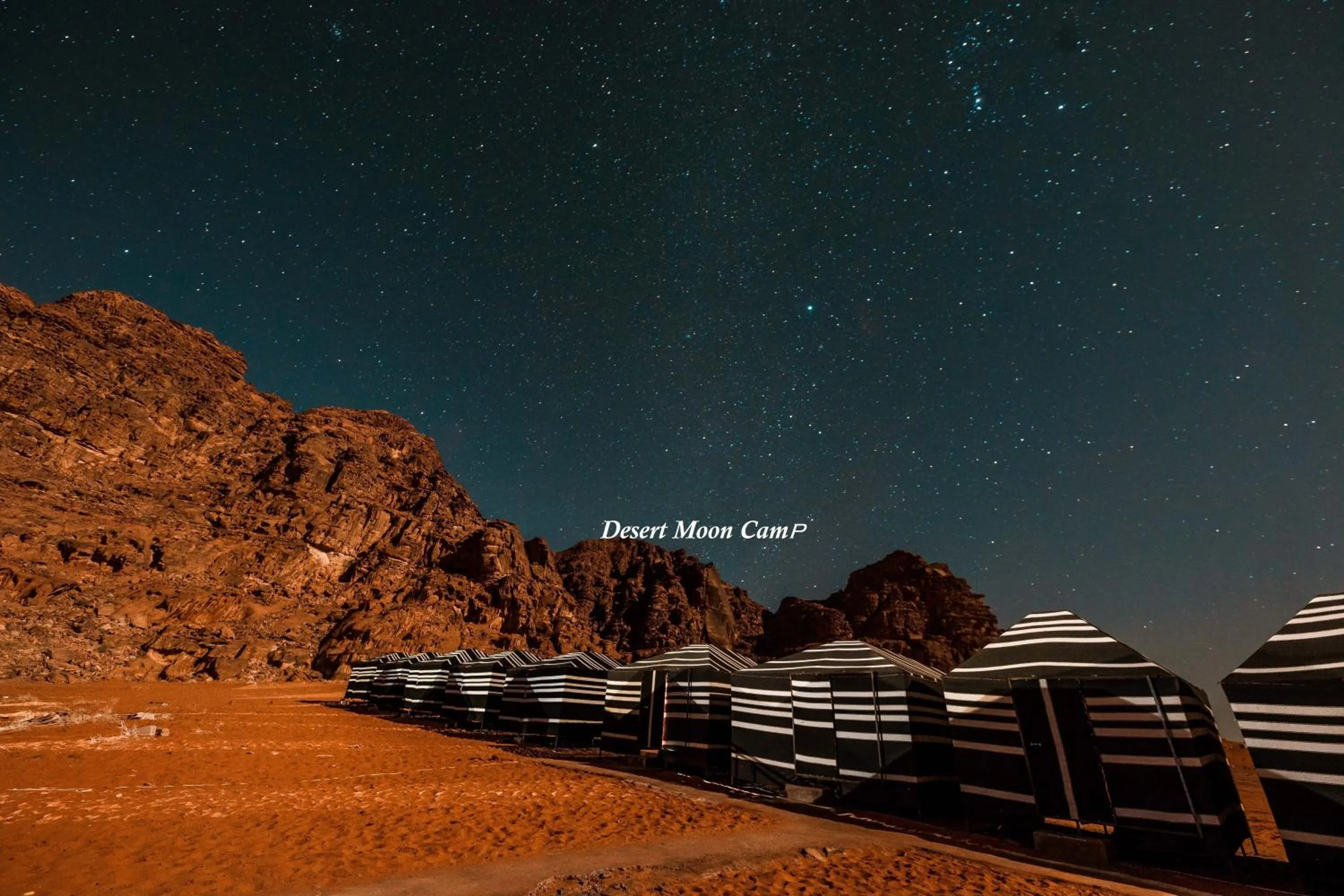 Night in Desert Moon Camp