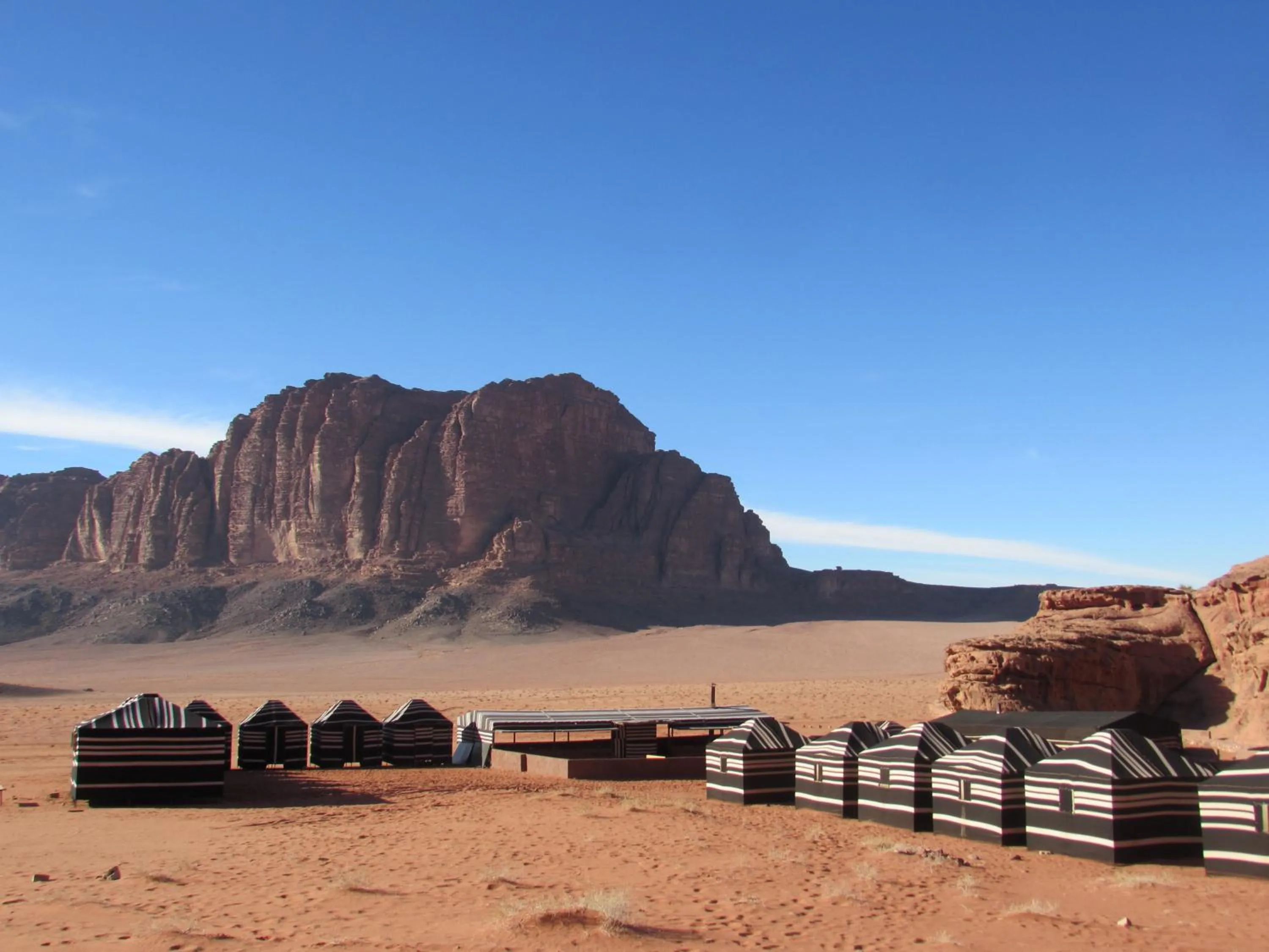 Natural landscape in Desert Moon Camp