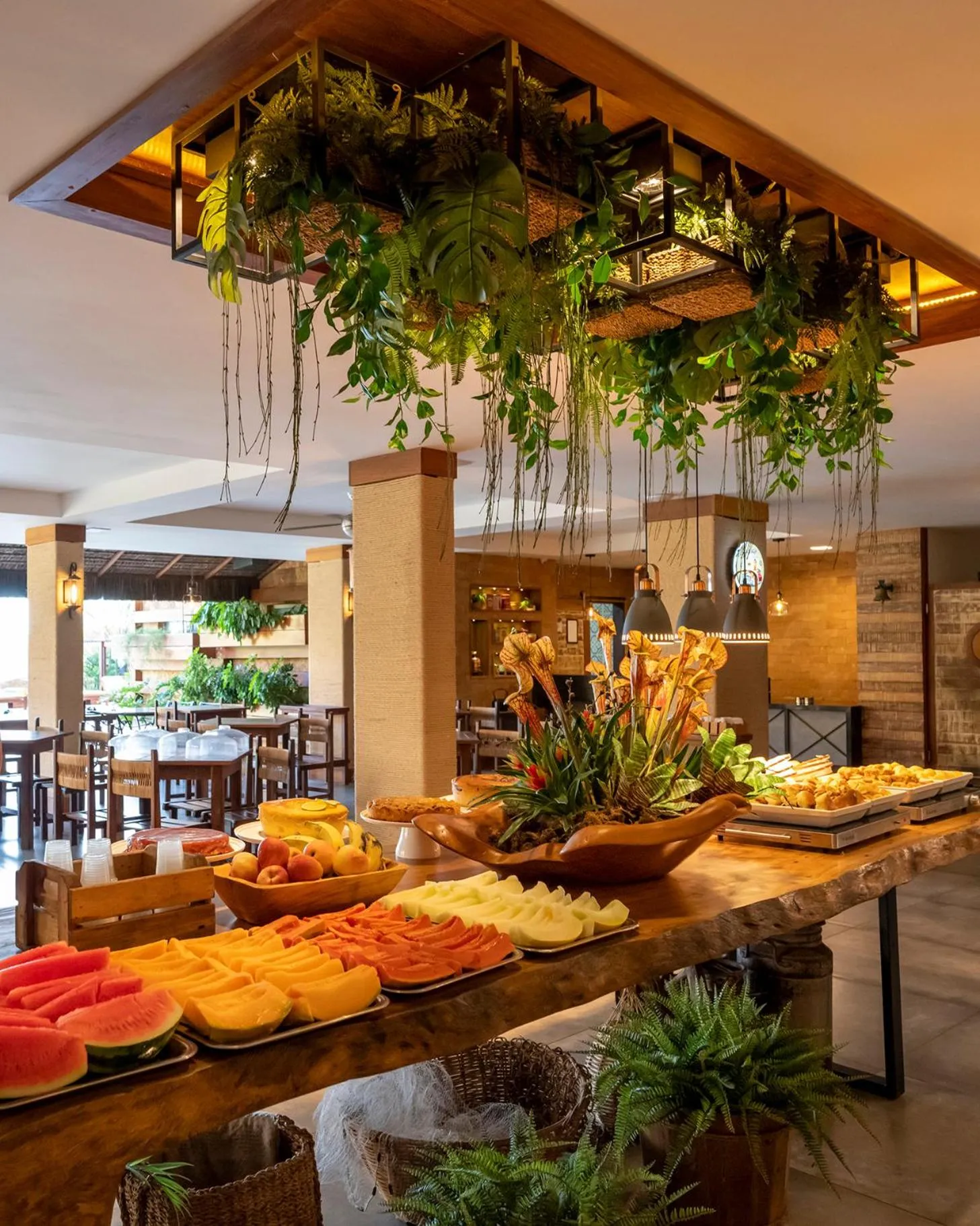 Food in Natal Dunnas Hotel