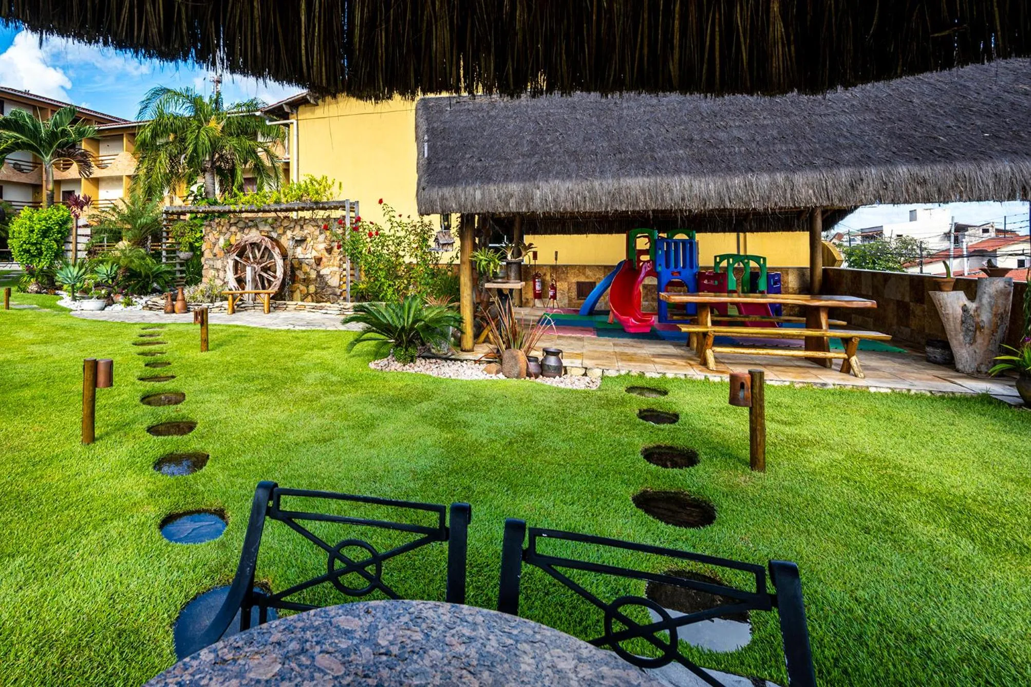 Children play ground in Natal Dunnas Hotel