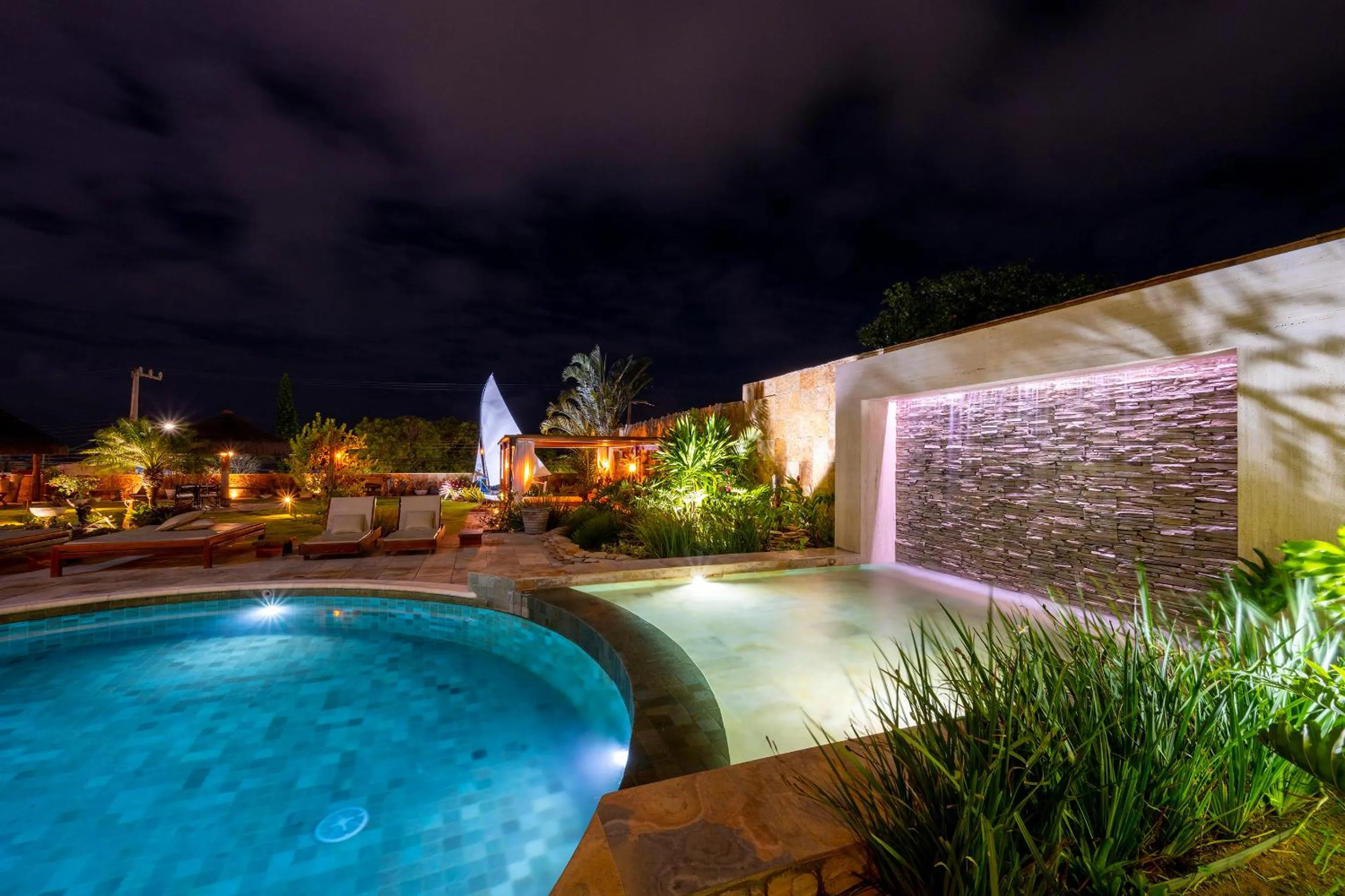 Pool view in Natal Dunnas Hotel
