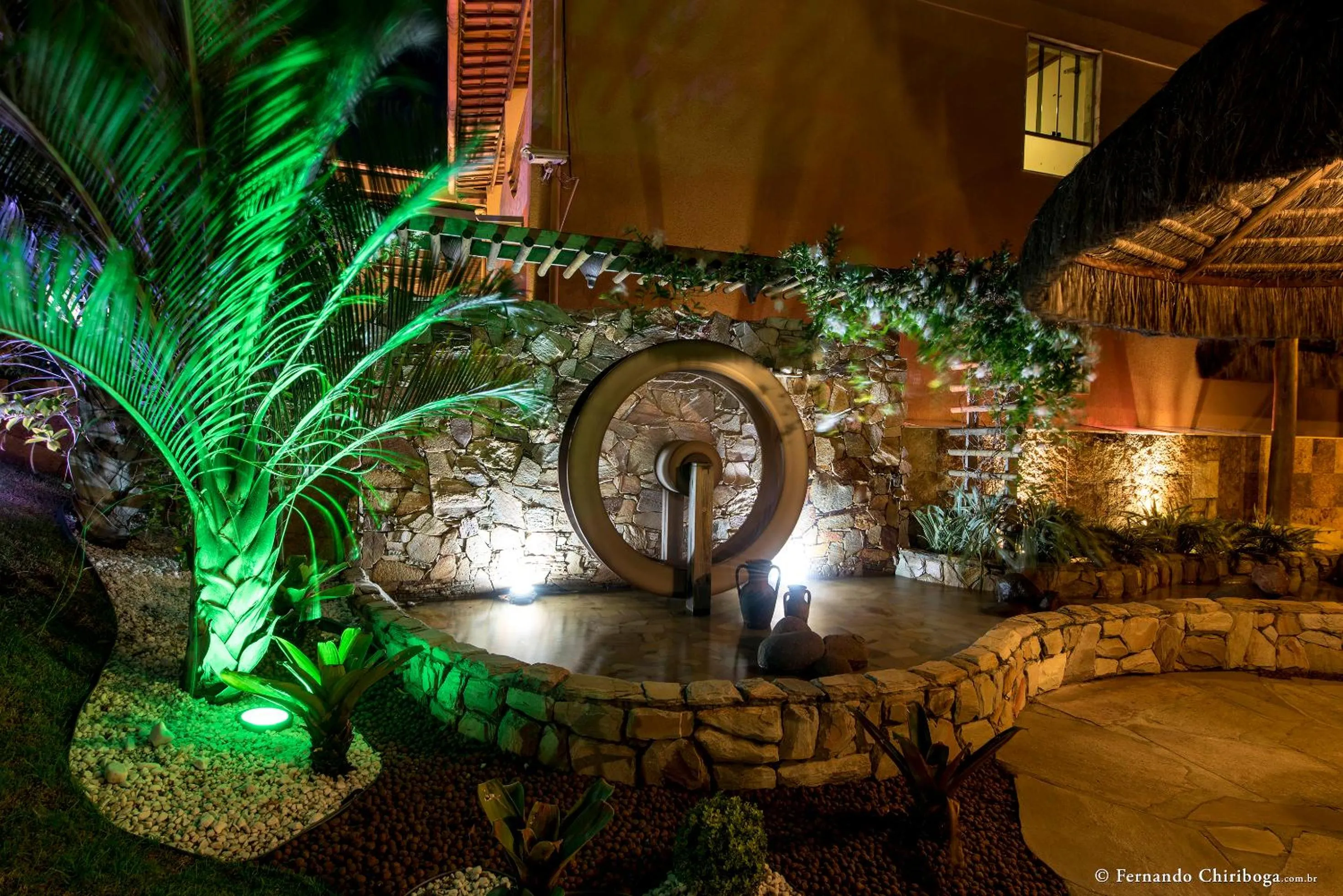 Decorative detail in Natal Dunnas Hotel