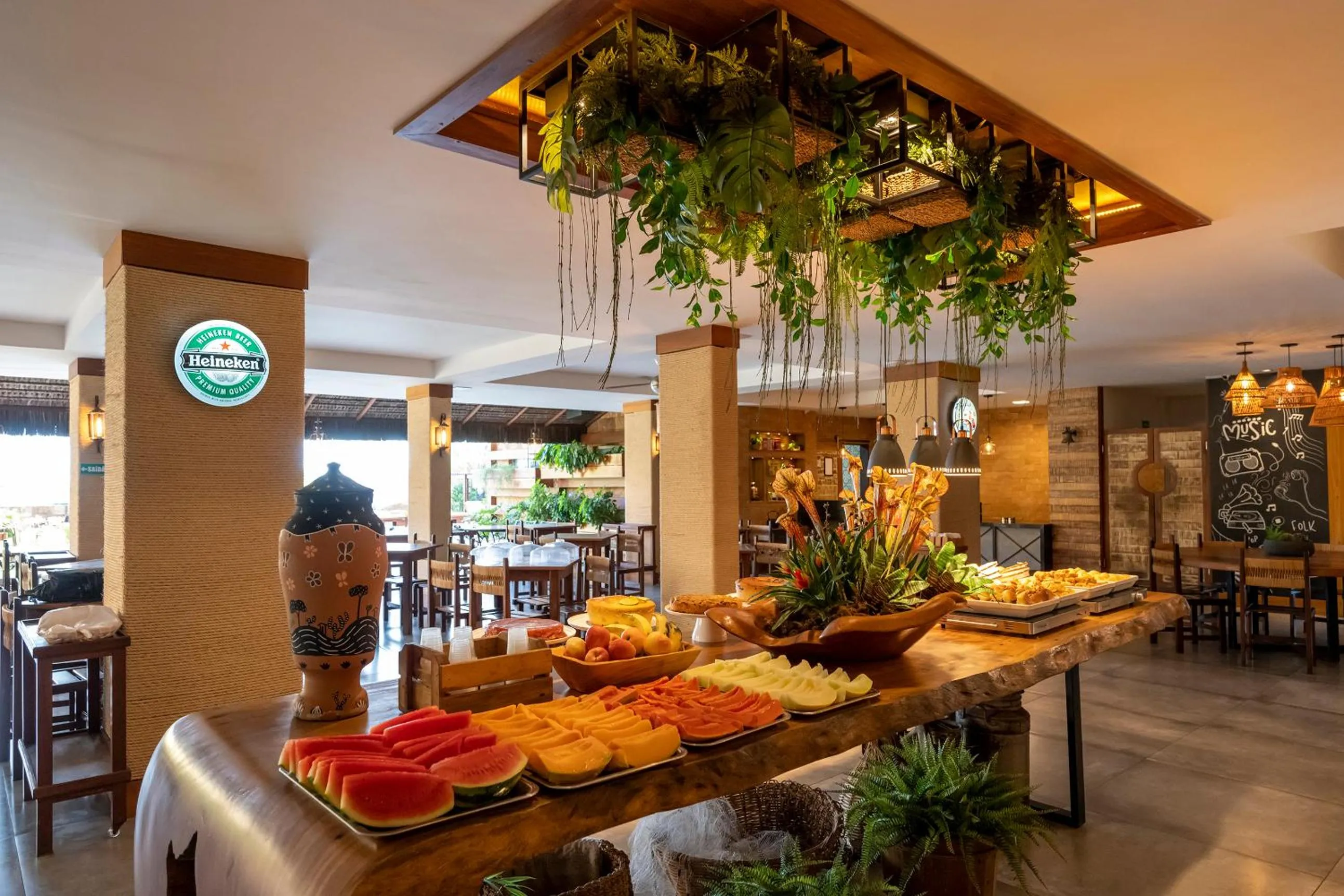 Food in Natal Dunnas Hotel