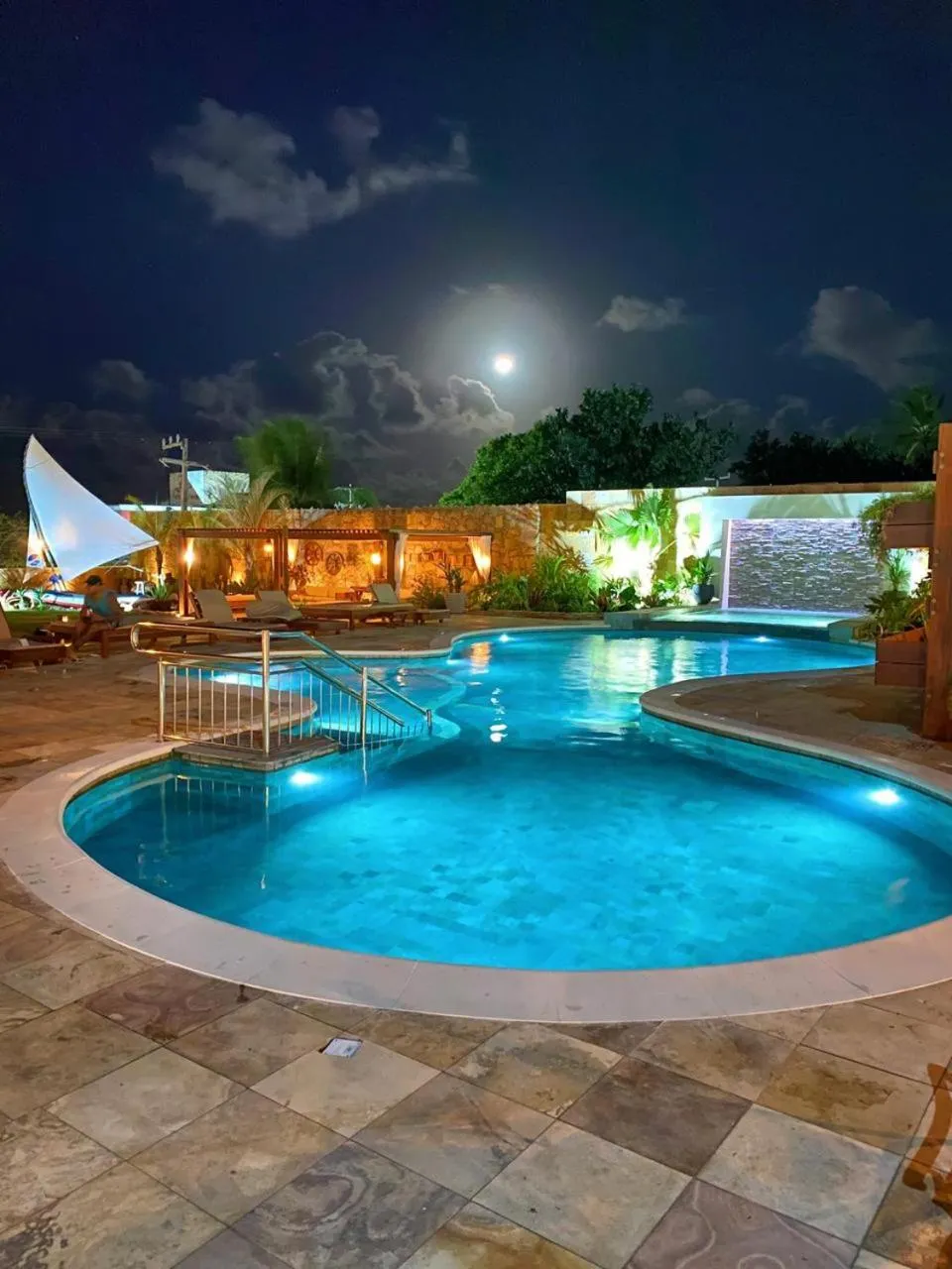 Pool view in Natal Dunnas Hotel