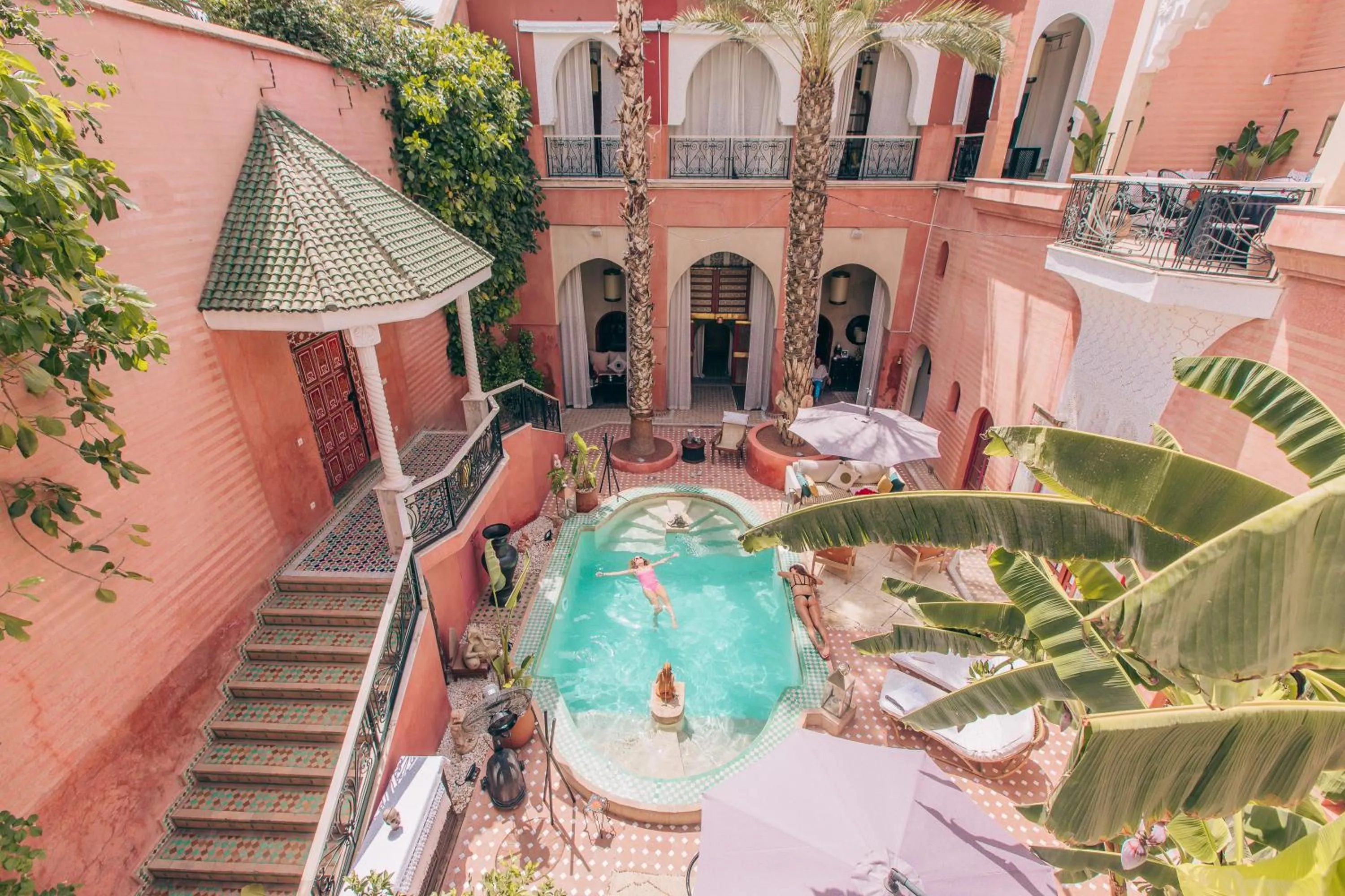 Patio in Indian Palace
