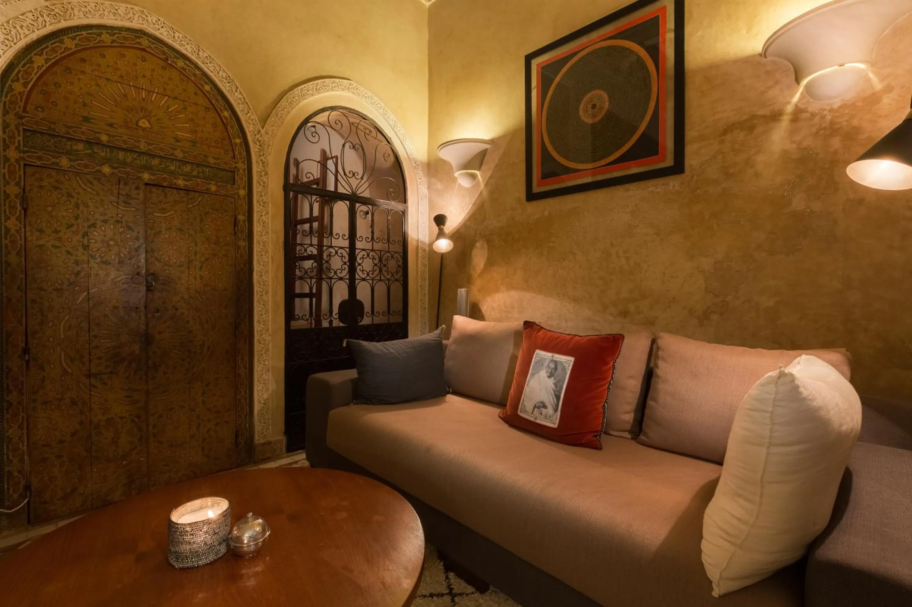 Communal lounge/ TV room in Indian Palace