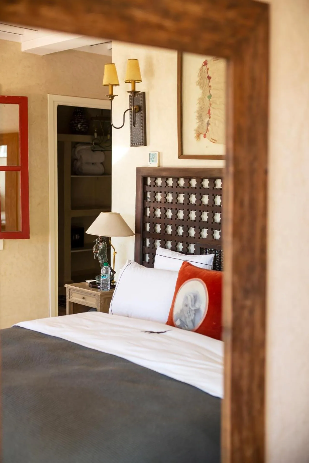 Bed in Indian Palace