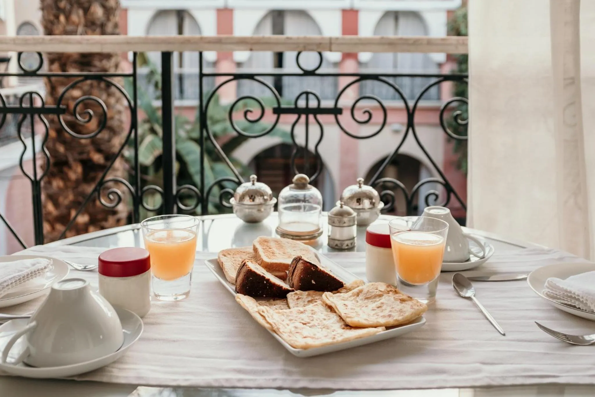 Breakfast in Indian Palace