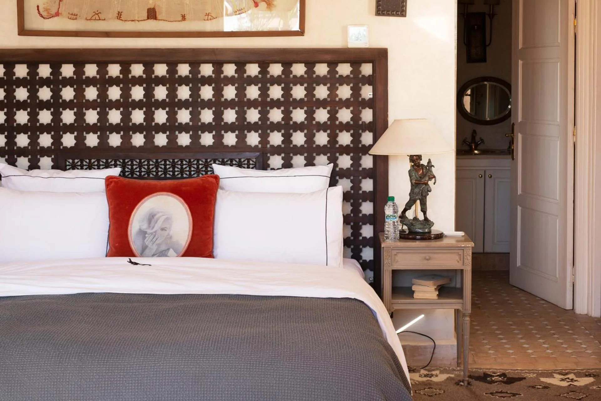 Bed in Indian Palace