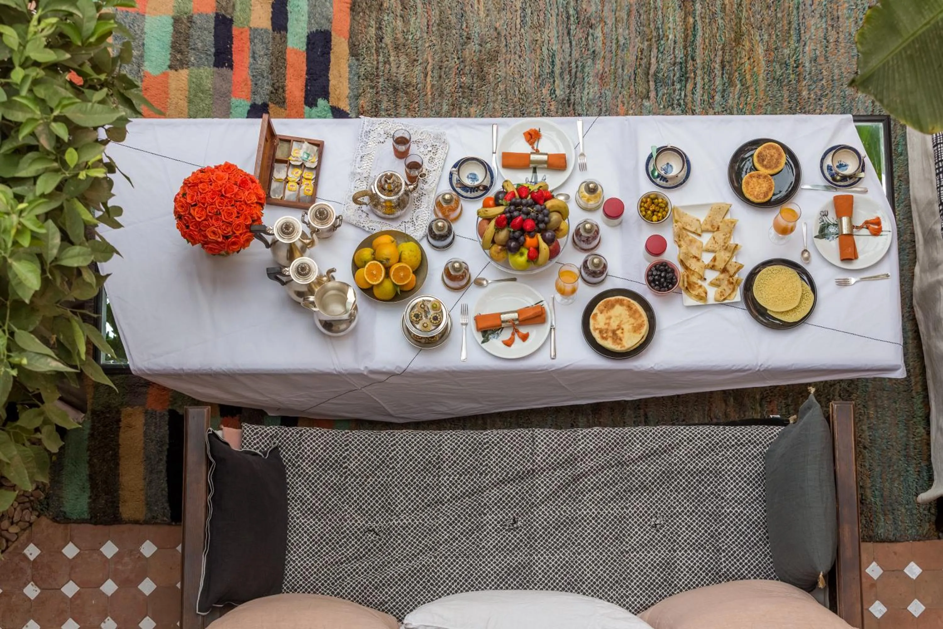 Breakfast in Indian Palace