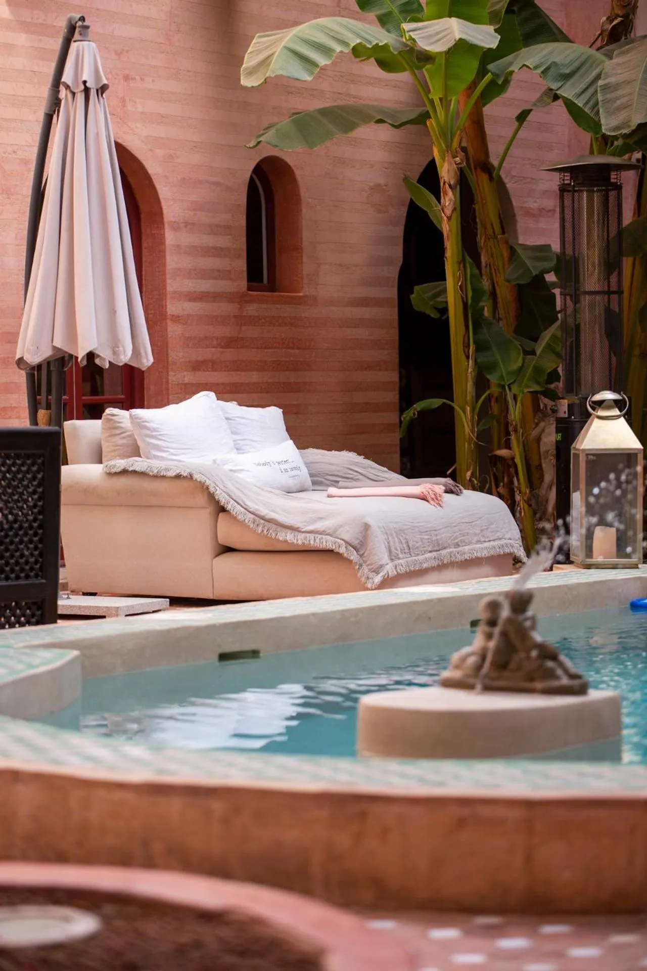 Pool view in Indian Palace