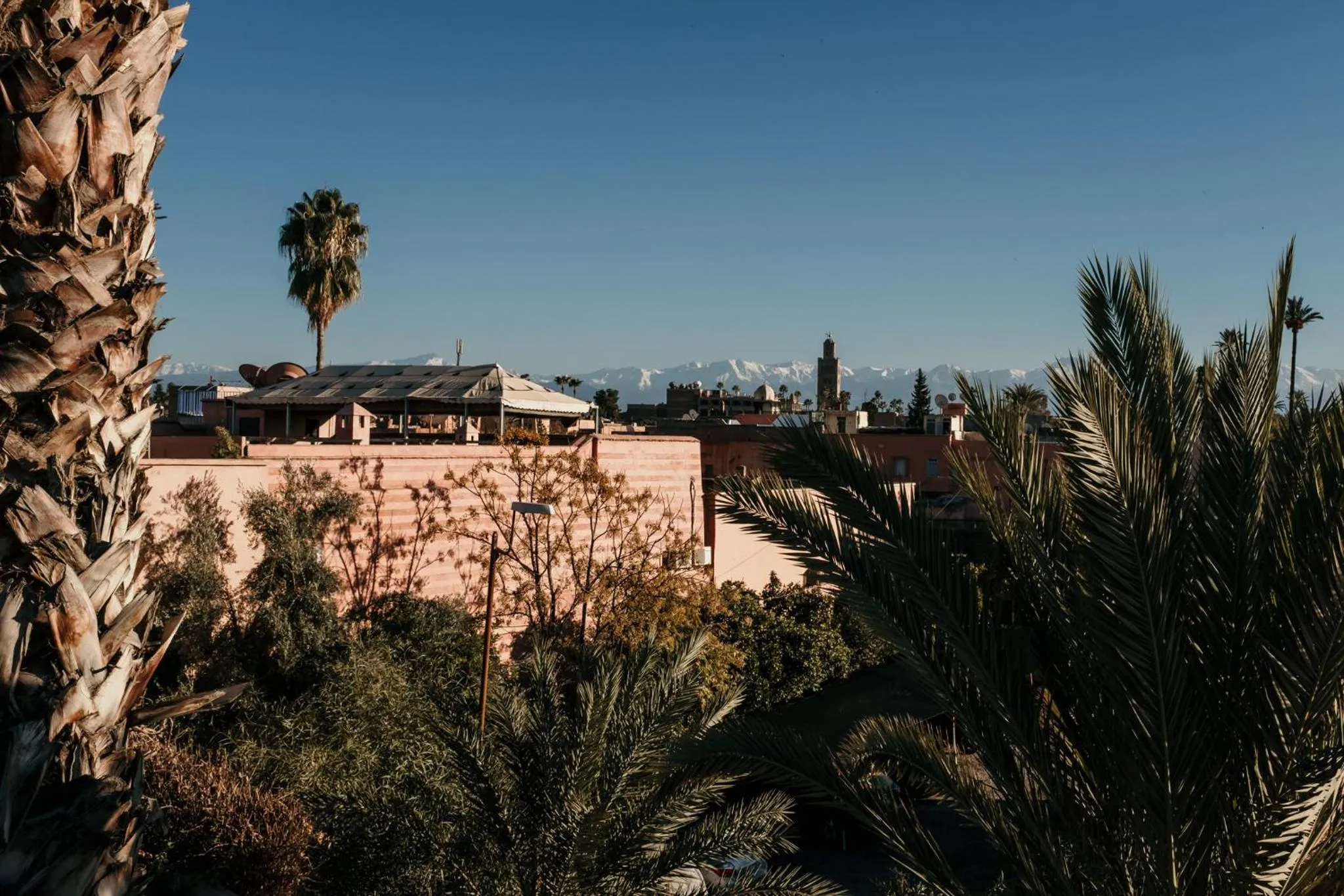 Mountain view in Indian Palace