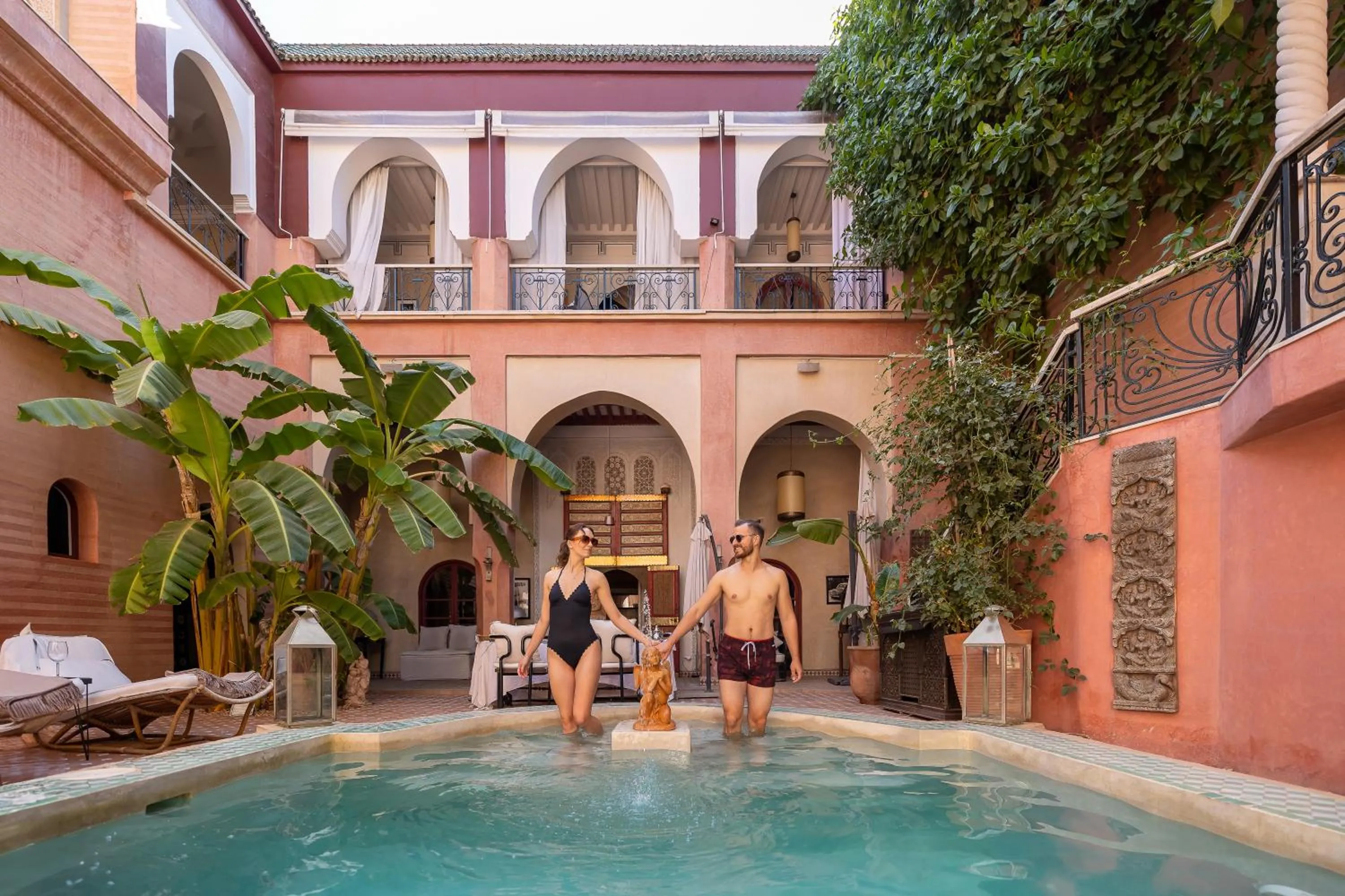 Swimming pool in Indian Palace