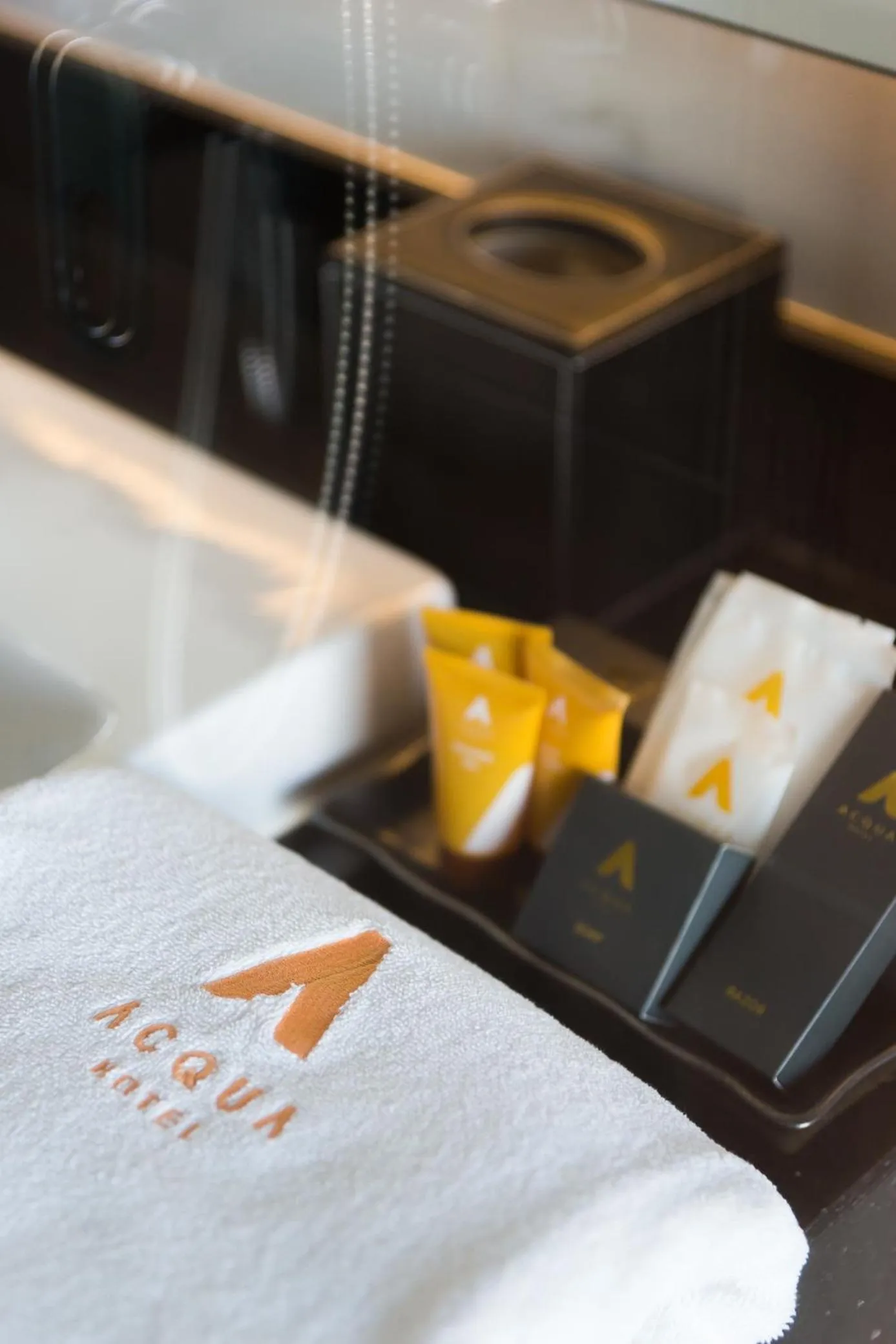 Bathroom in Acqua Hotel