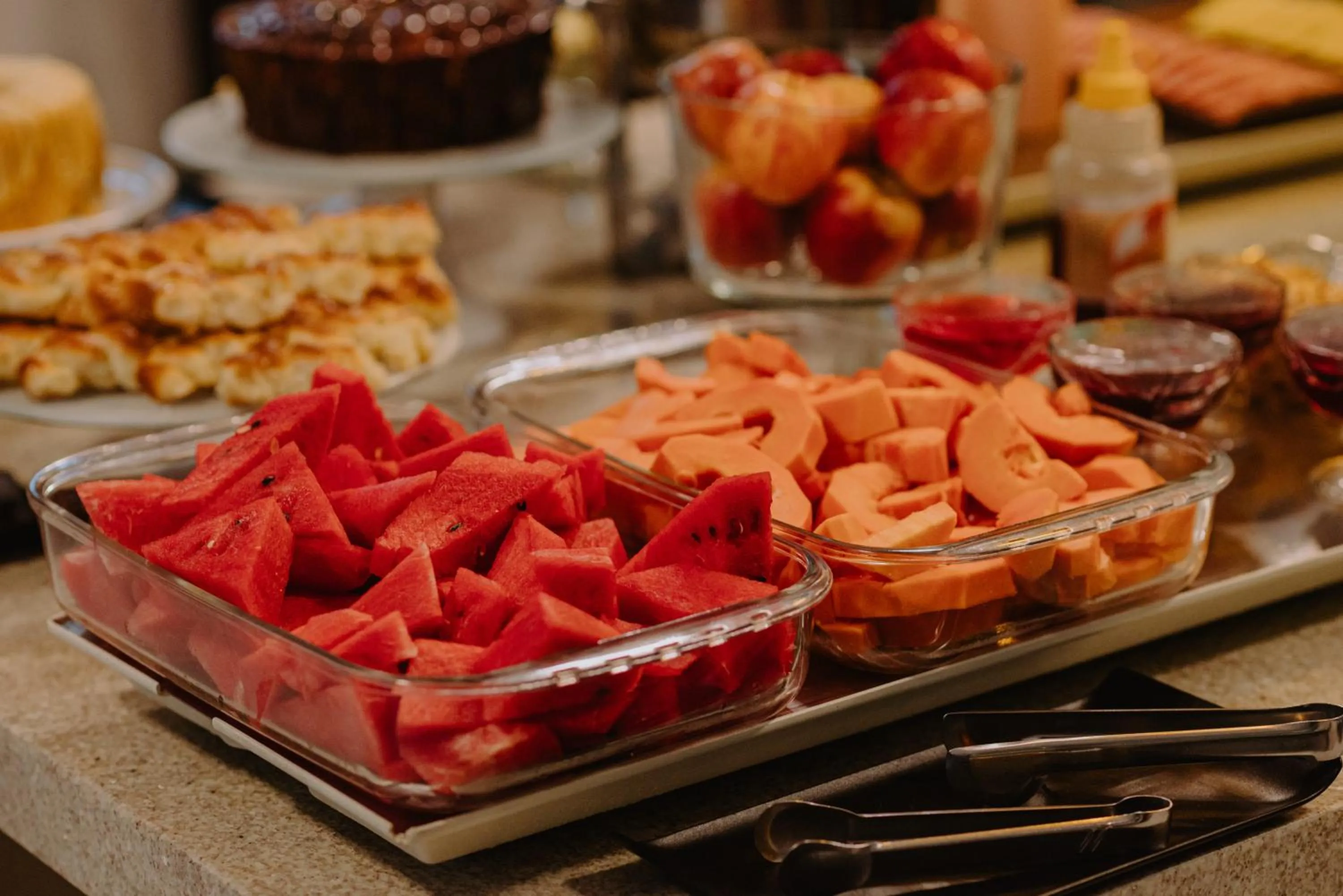 Continental breakfast in Lago Da Palma