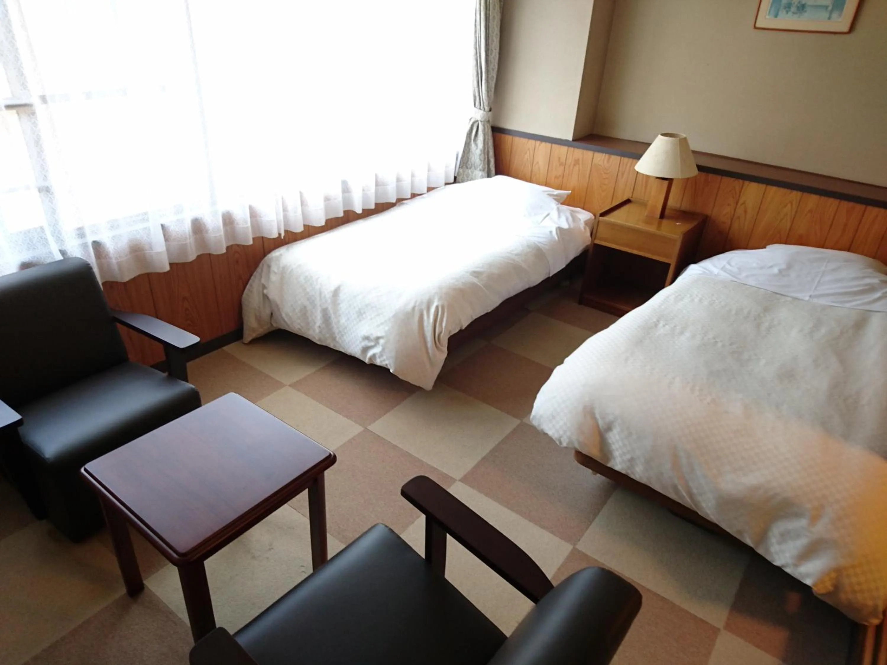 Bed in Ichiryukaku Honkan