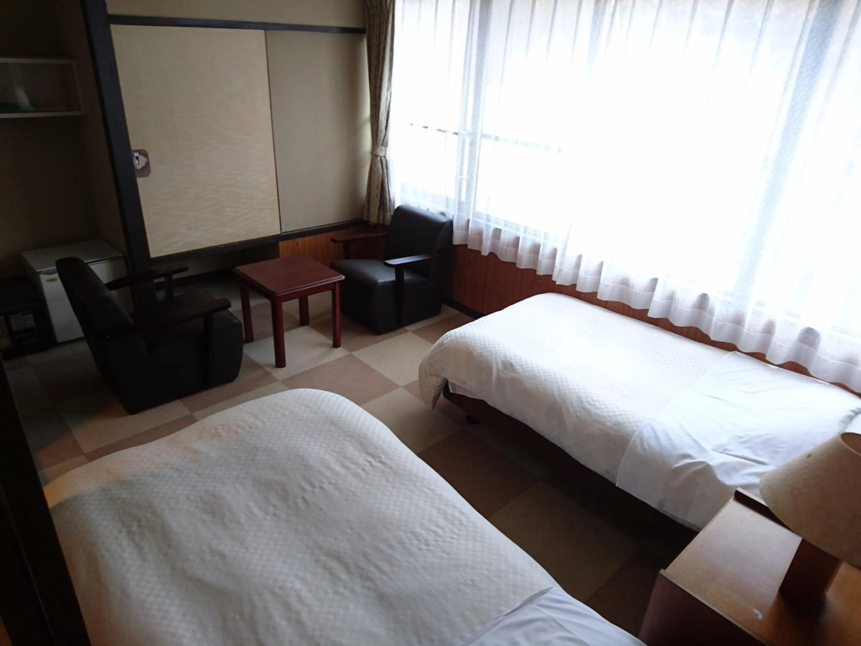 Bed in Ichiryukaku Honkan