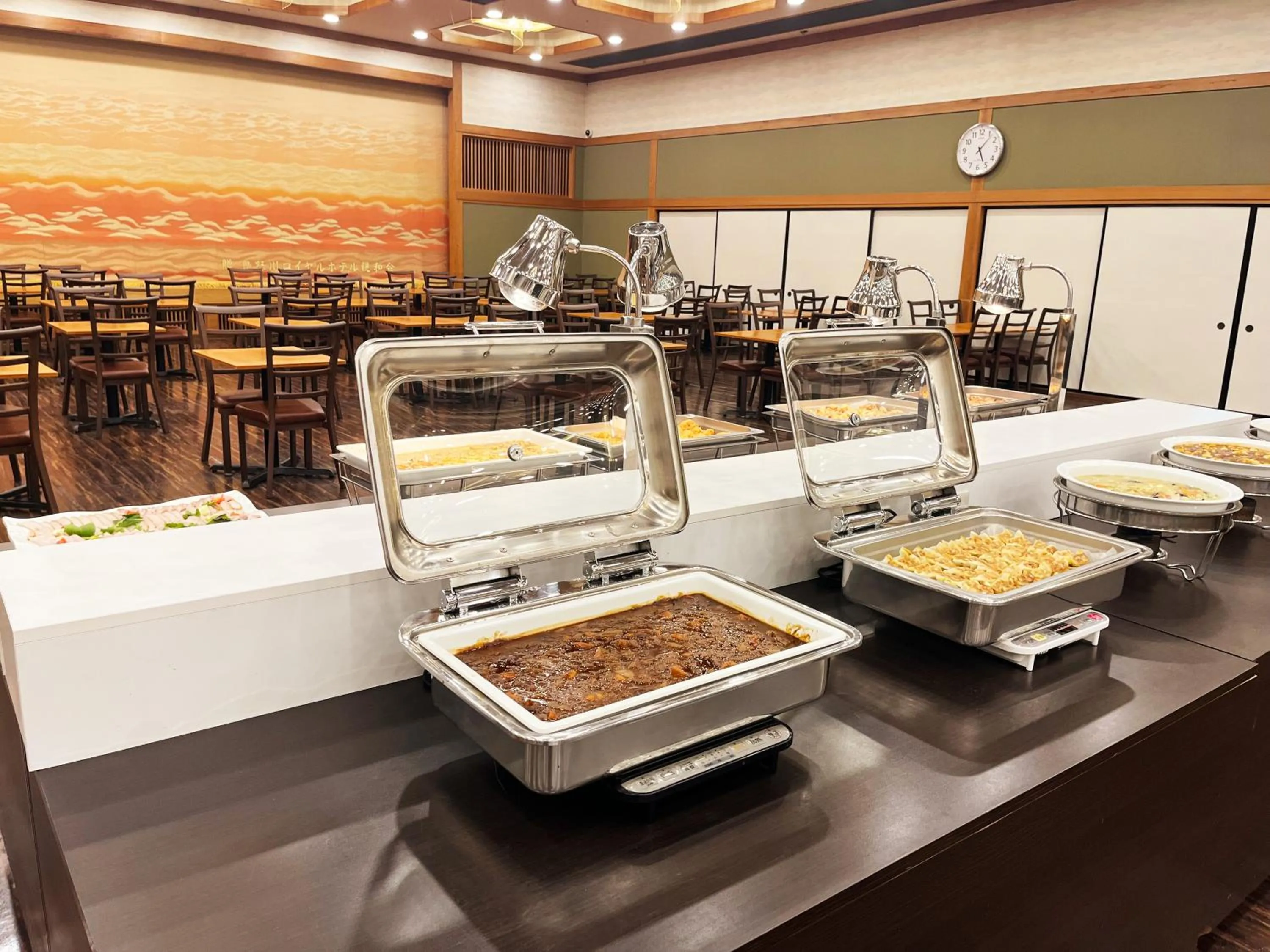 Dinner in Kinugawa Royal Hotel