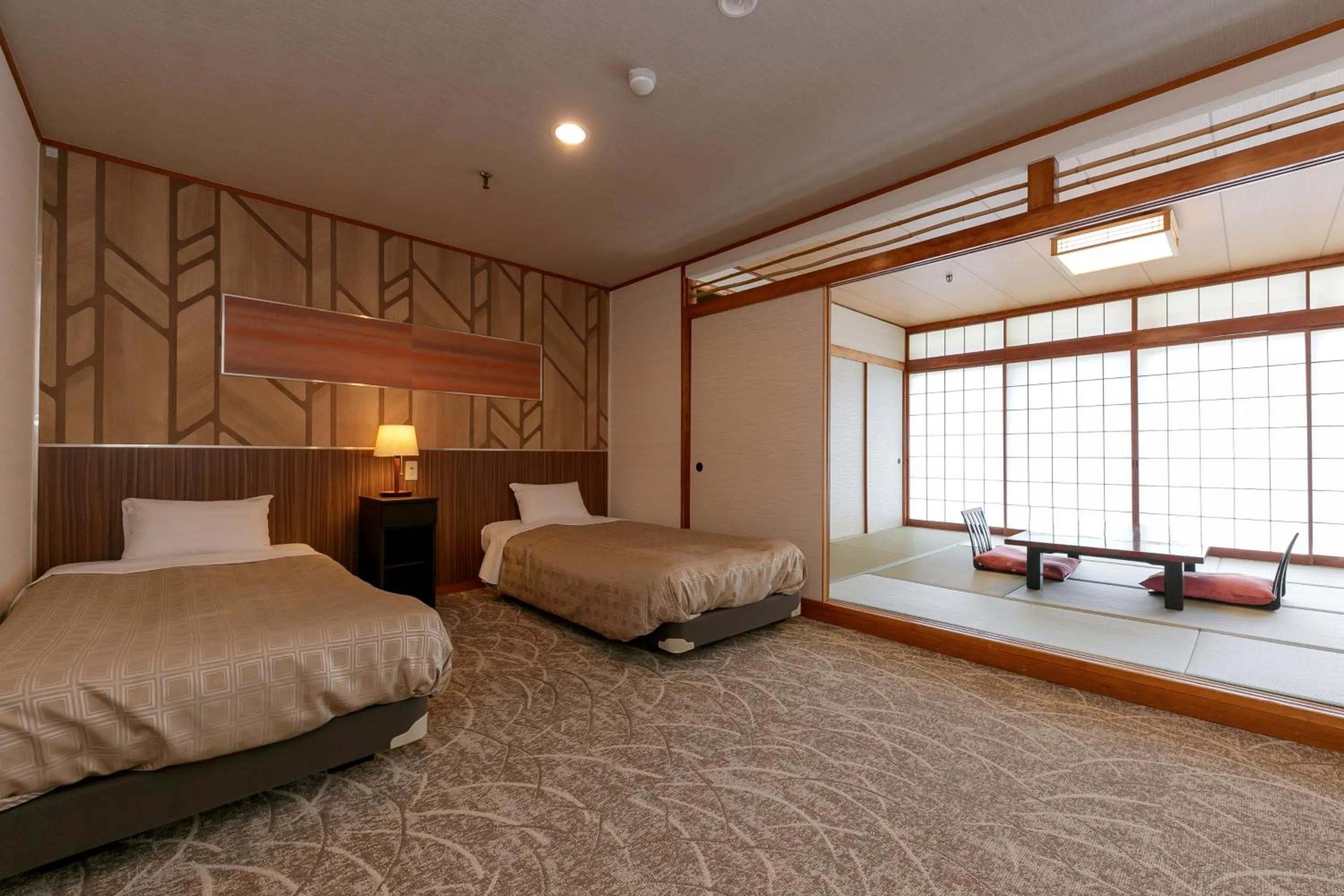 Bed in Kinugawa Royal Hotel