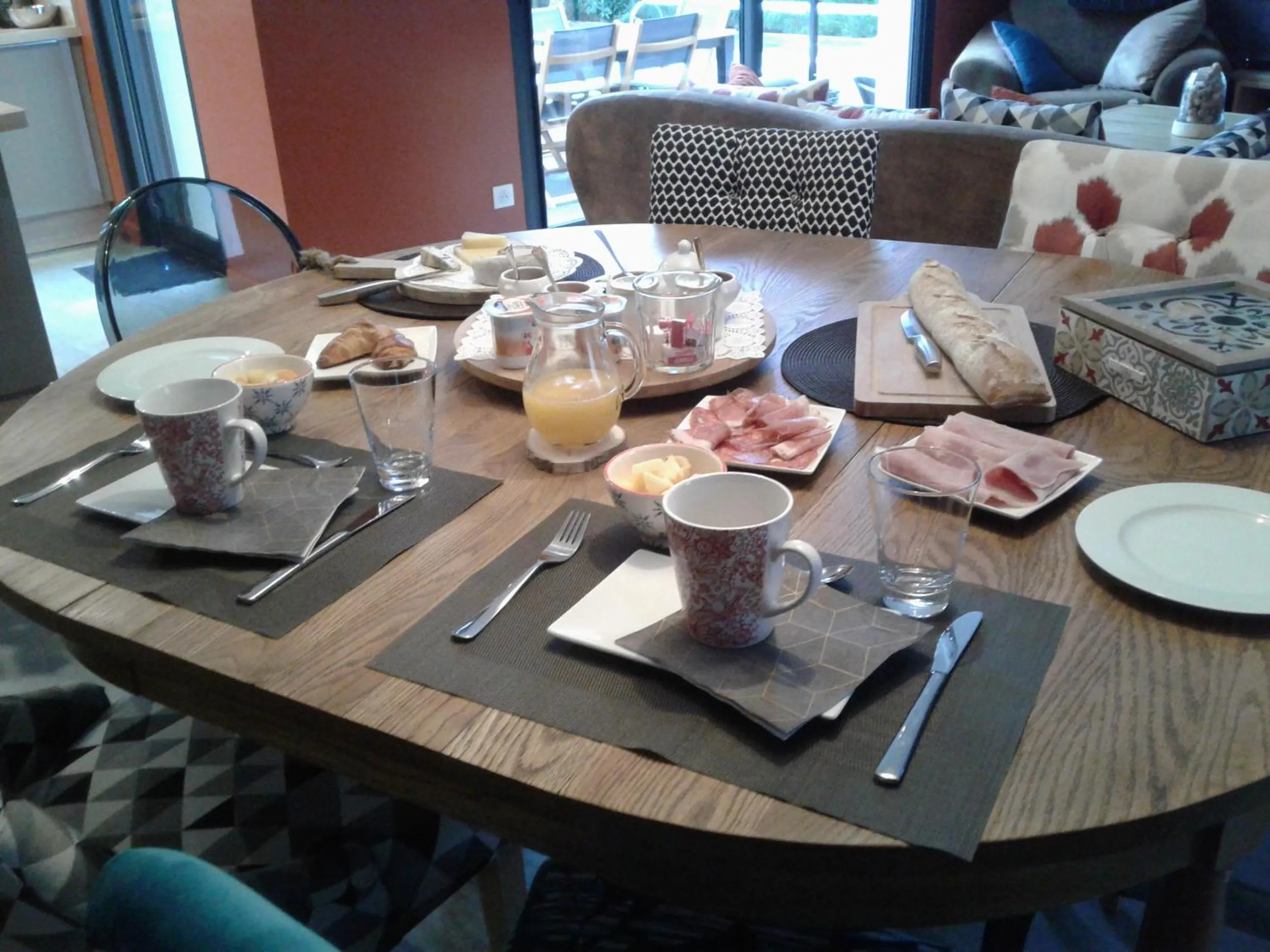 Breakfast in Le Clos des Barelles