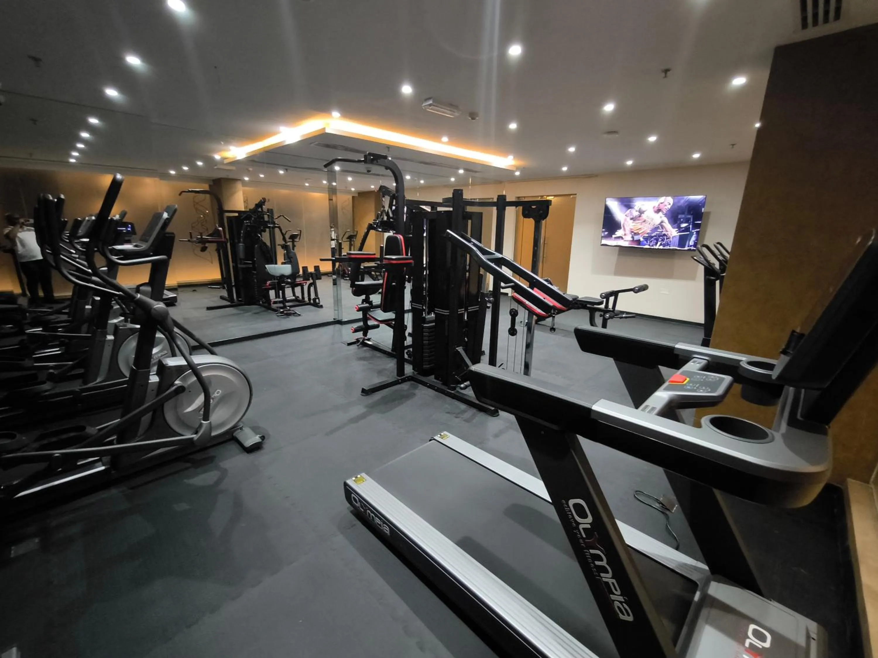 Fitness centre/facilities in Carnelian Muscat - Airport Hotel