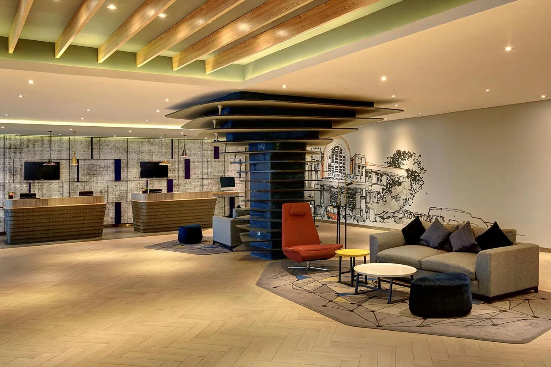 Lobby or reception in Novotel Jakarta Mangga Dua Square