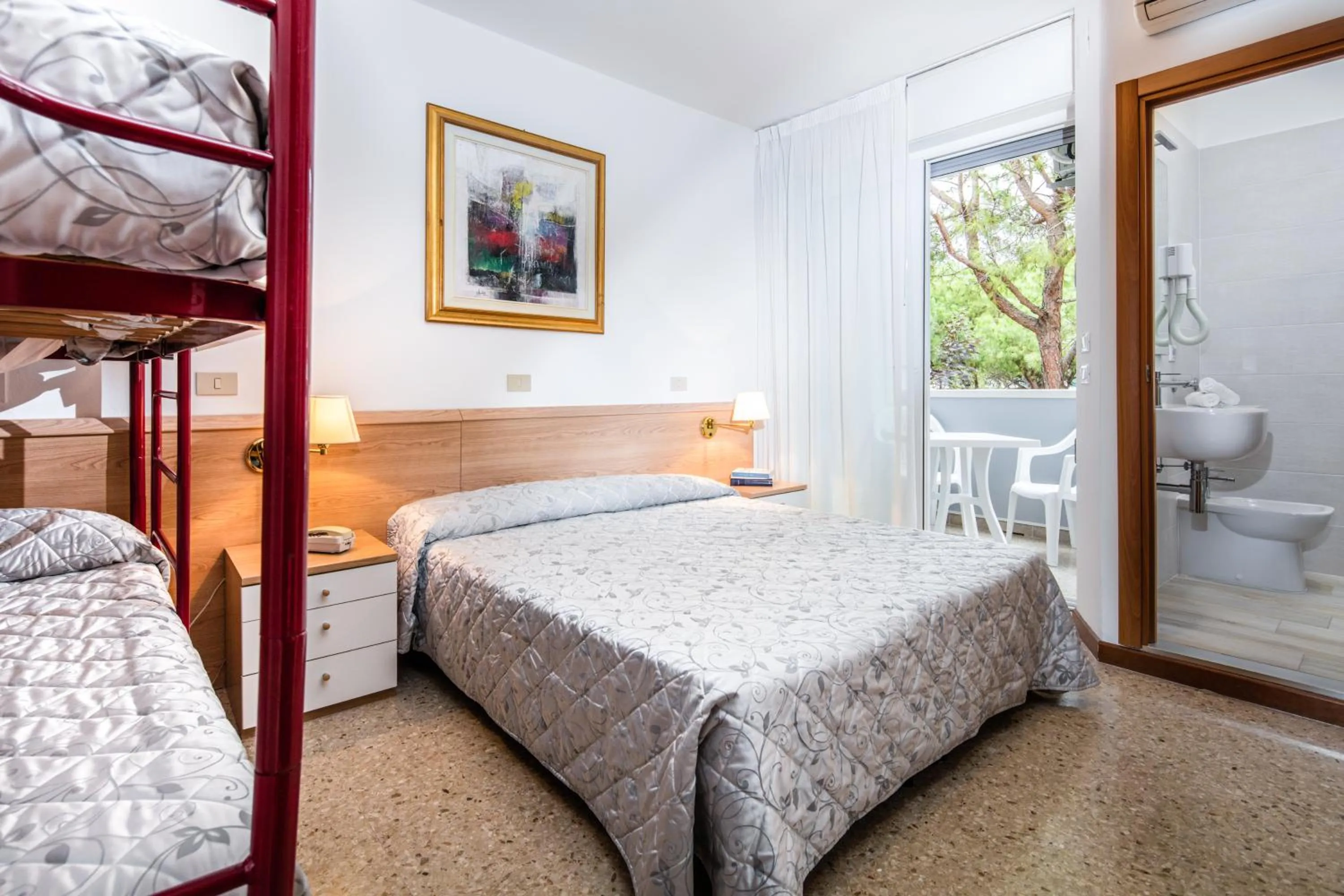 Bed in Hotel Meublè Zenith