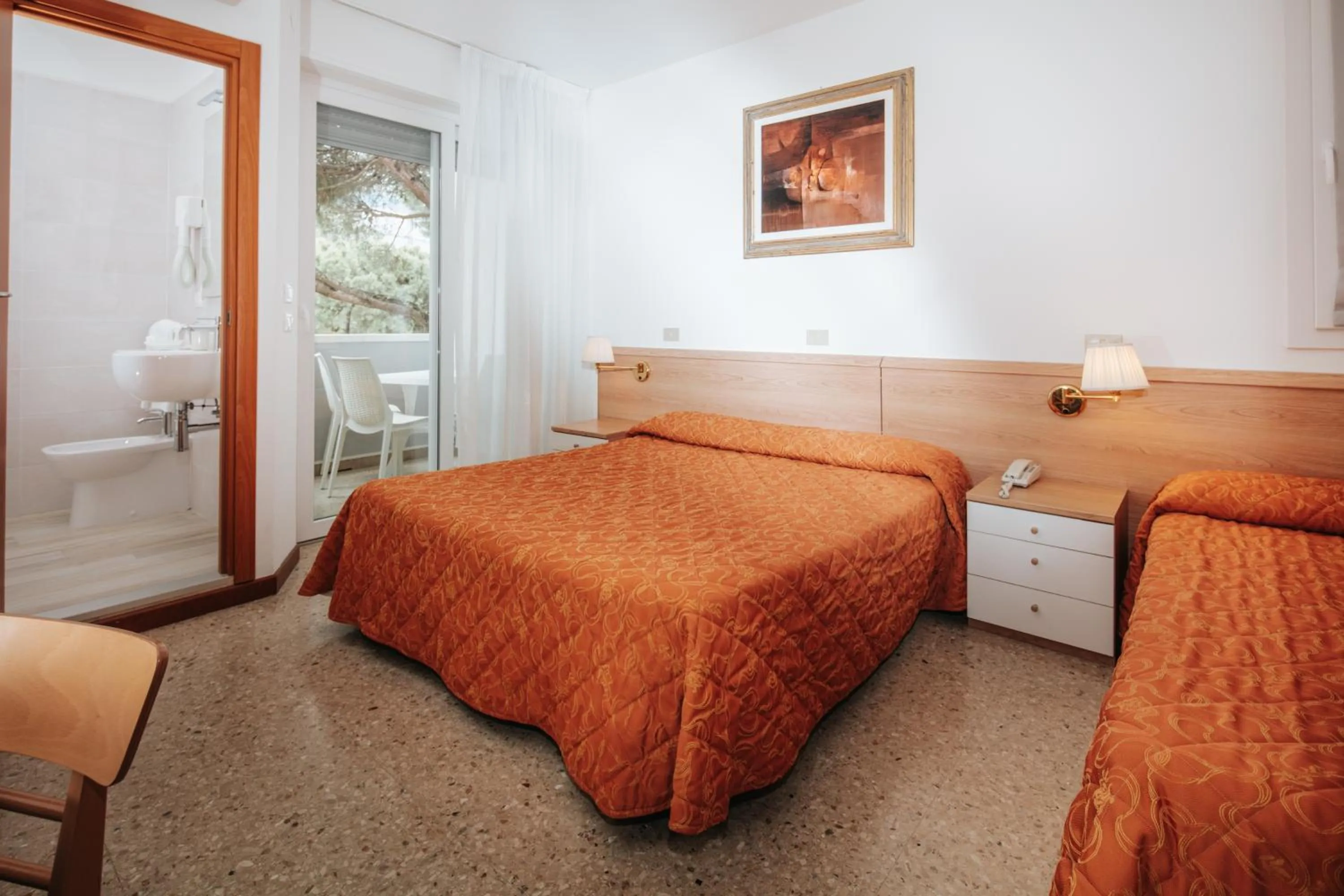 Bed in Hotel Meublè Zenith