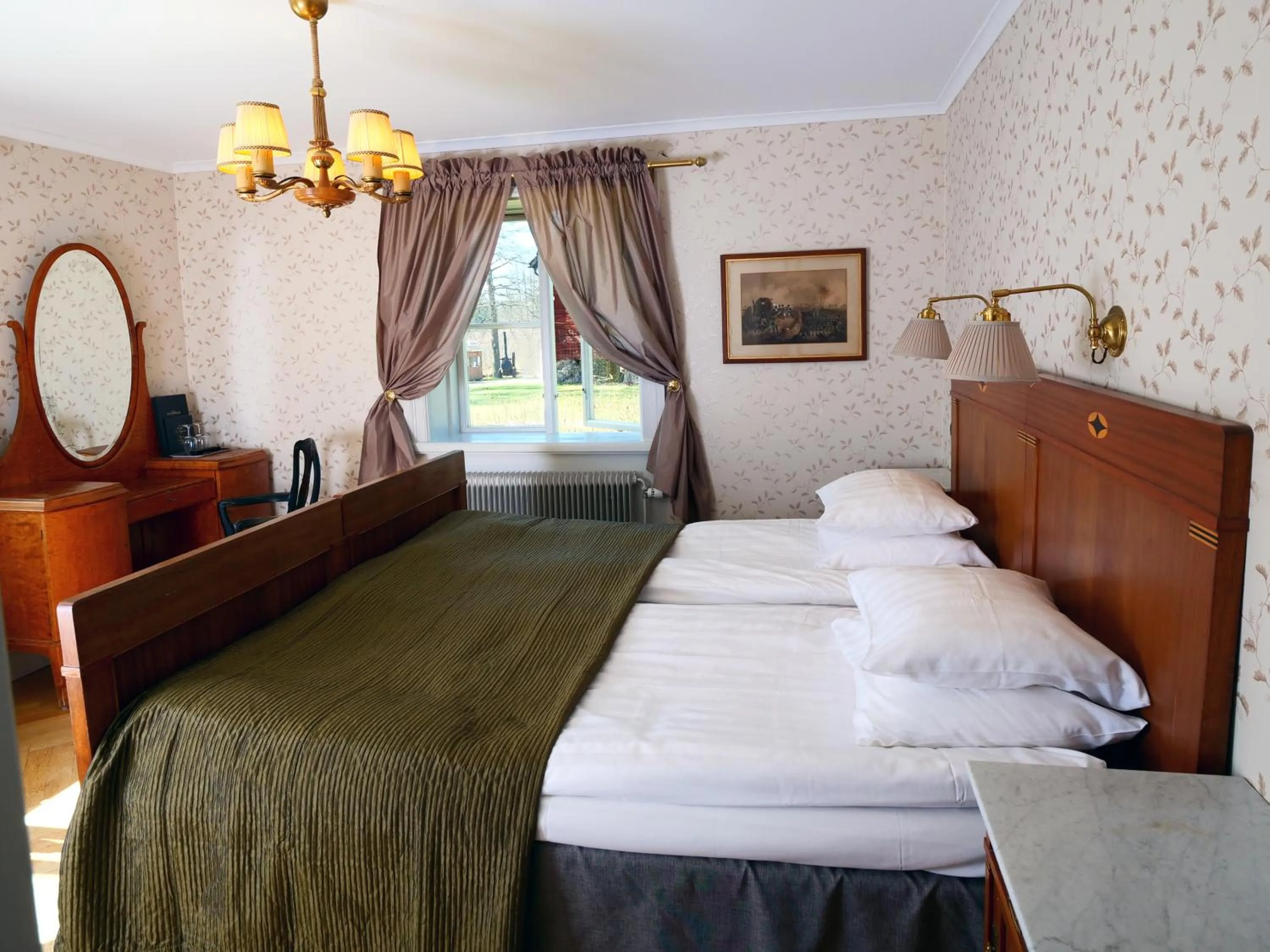 Bed in Dufweholms Herrgård