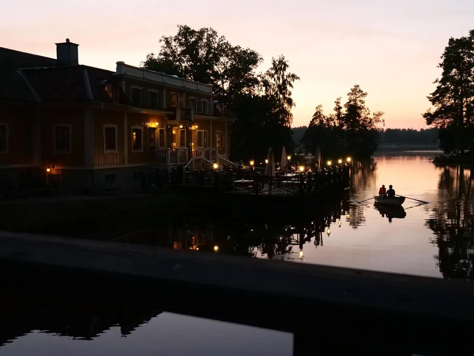 Evening entertainment in Dufweholms Herrgård