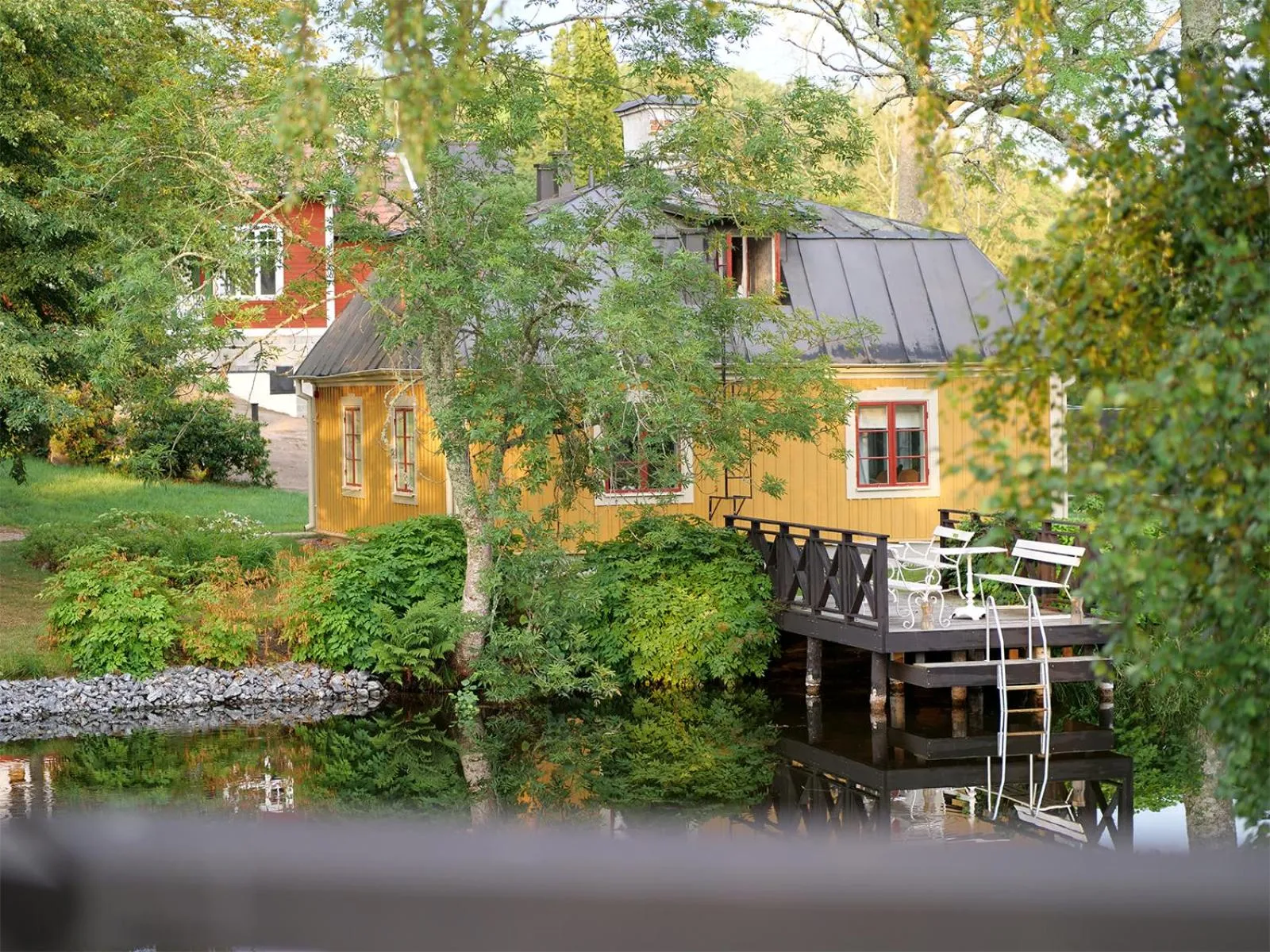 Bedroom in Dufweholms Herrgård