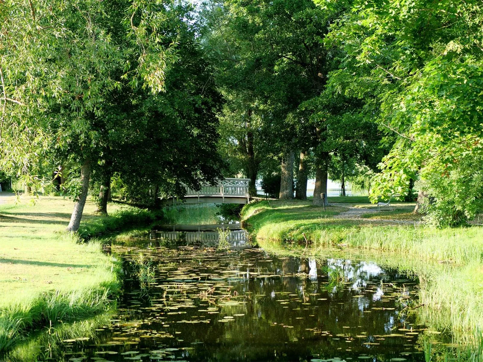 Garden in Dufweholms Herrgård