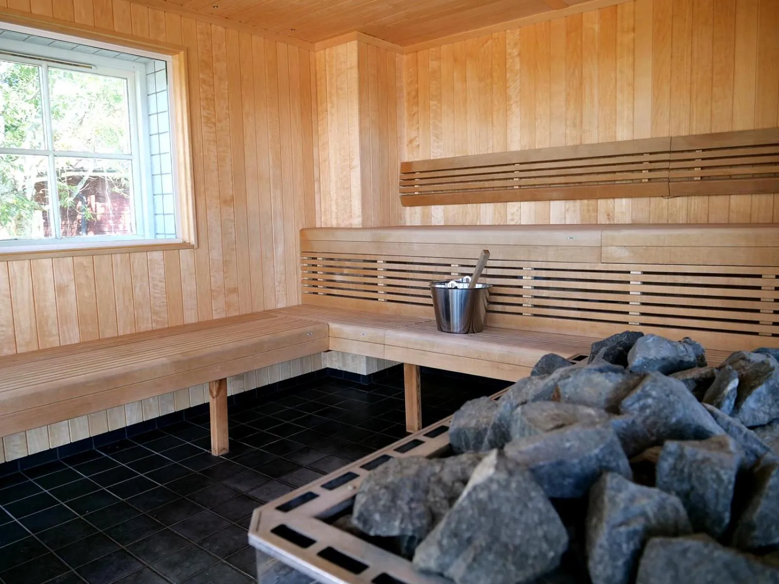 Sauna in Dufweholms Herrgård