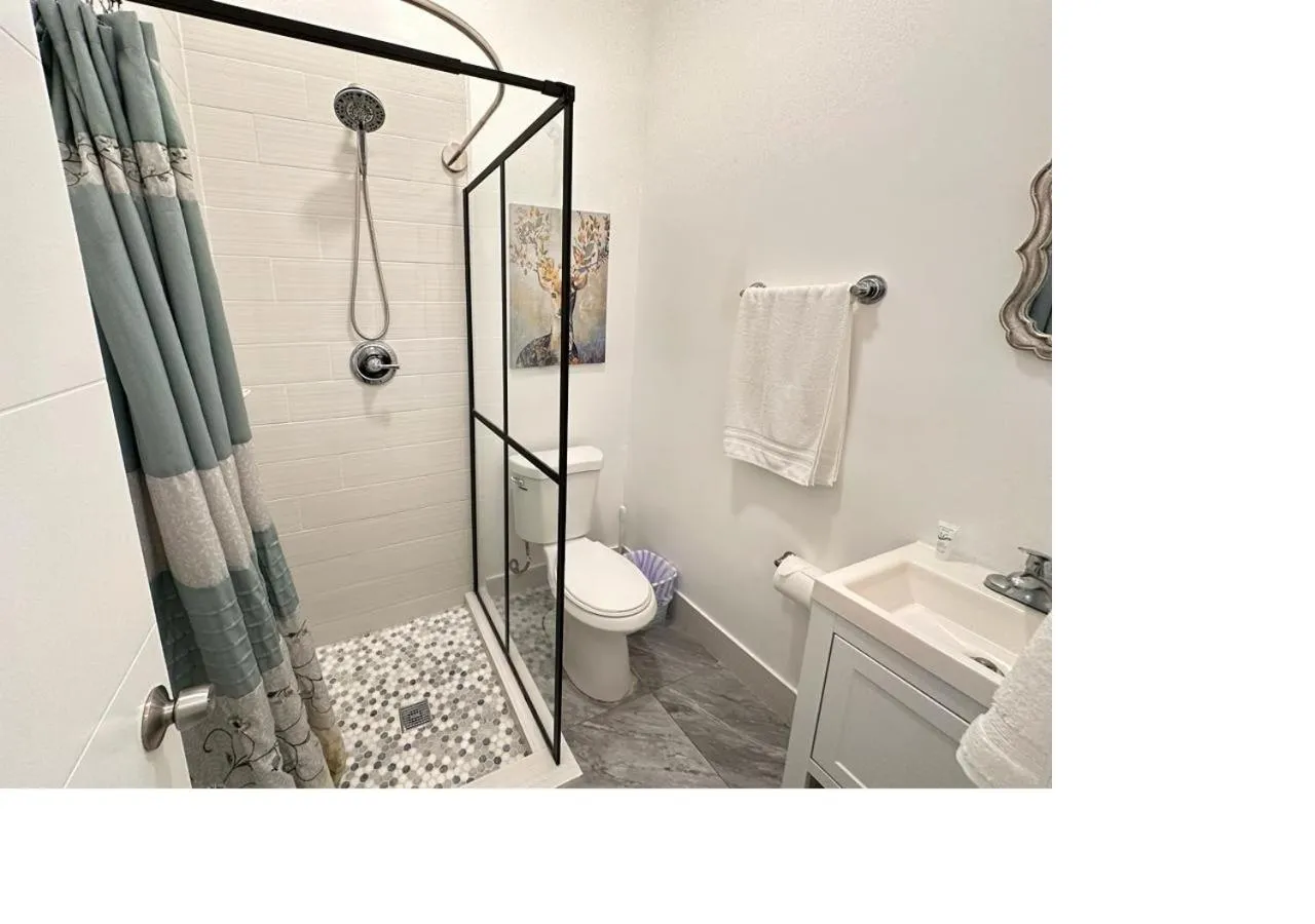 Shower in Blue House Miami