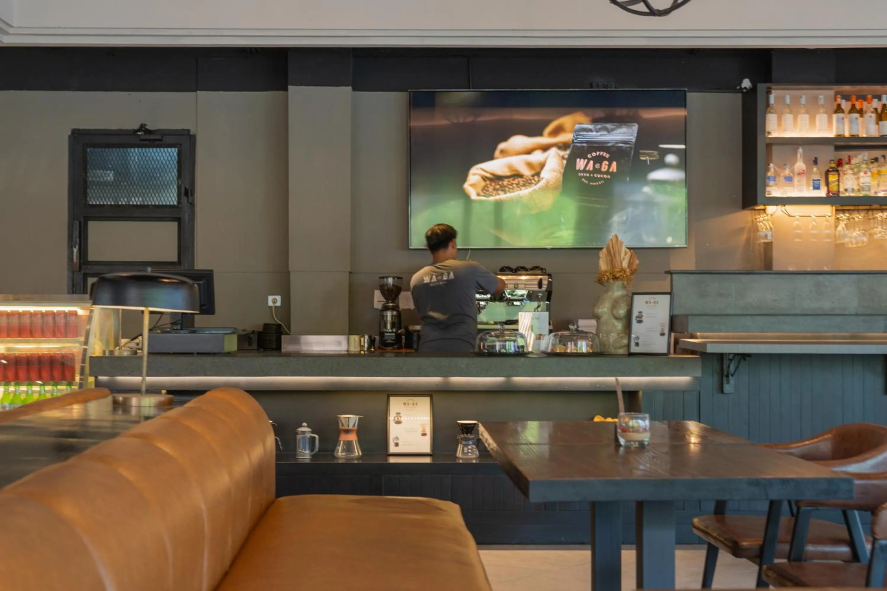 Restaurant/places to eat in The Vira Bali Boutique Hotel & Suite