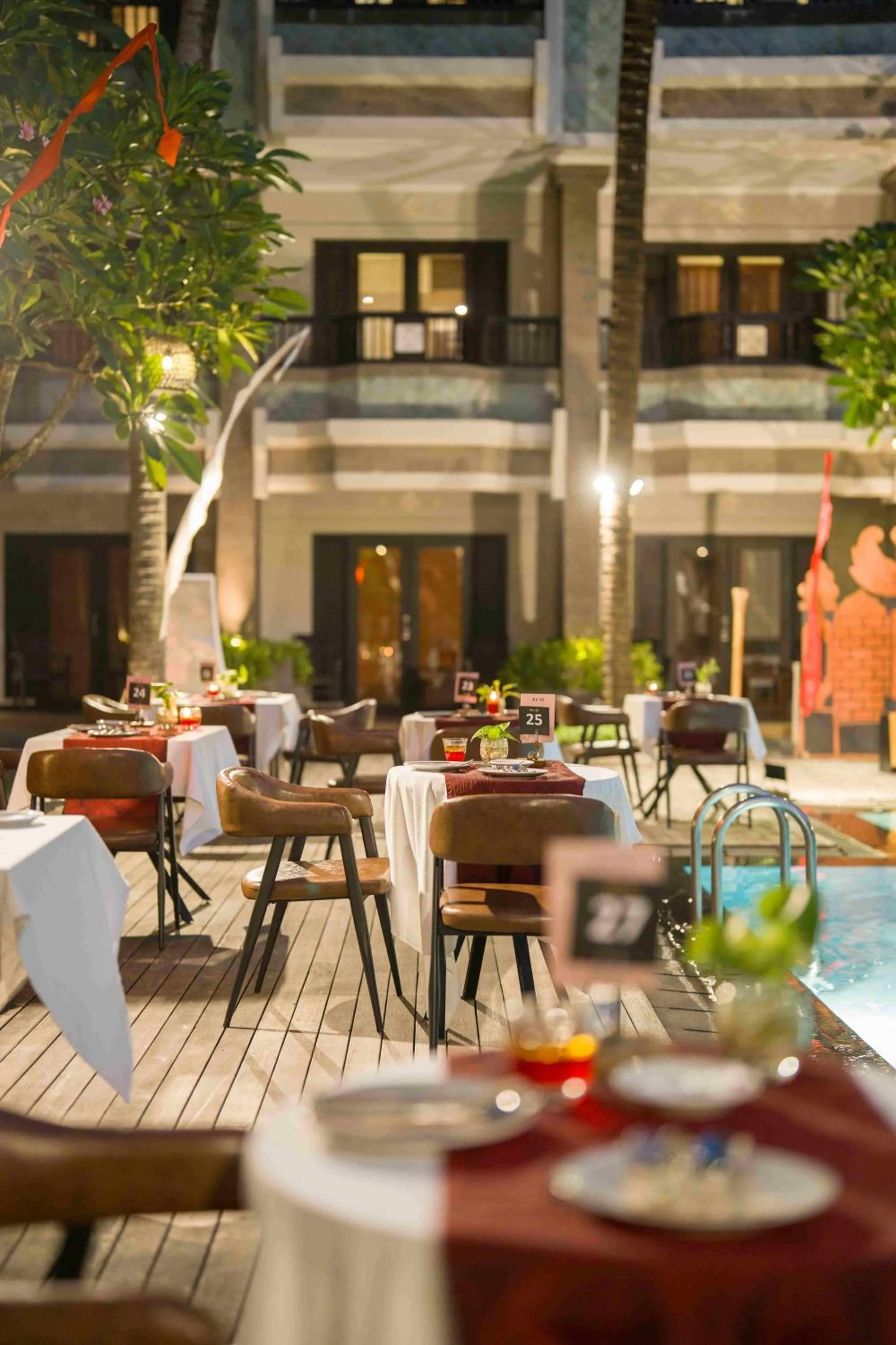 Pool view in The Vira Bali Boutique Hotel & Suite