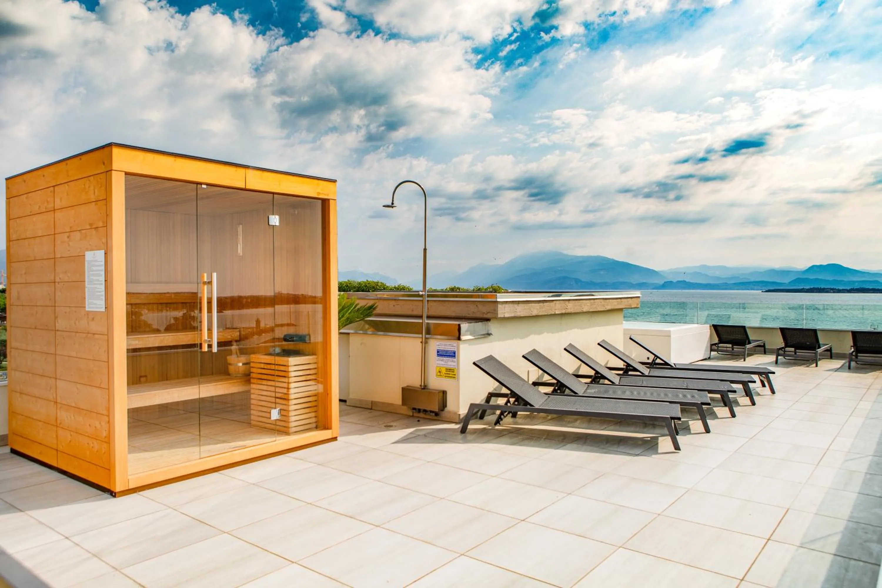 Sauna in Hotel Bonotto