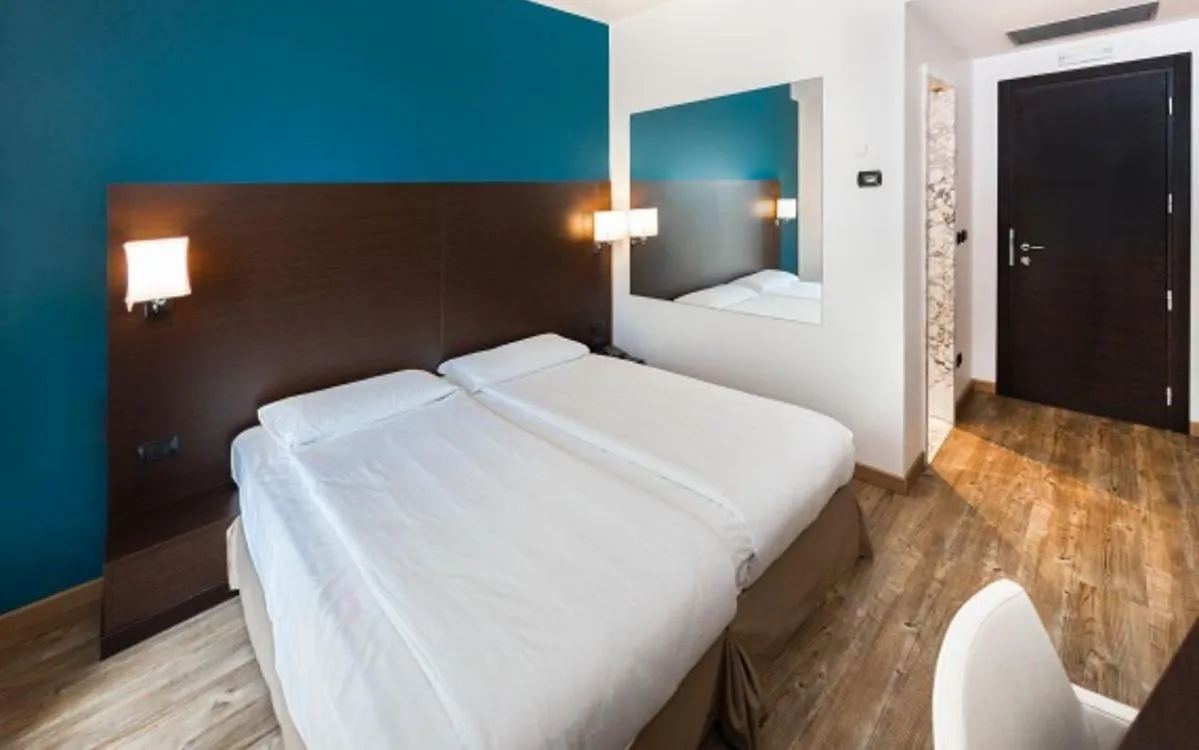 Bed in Hotel Bonotto