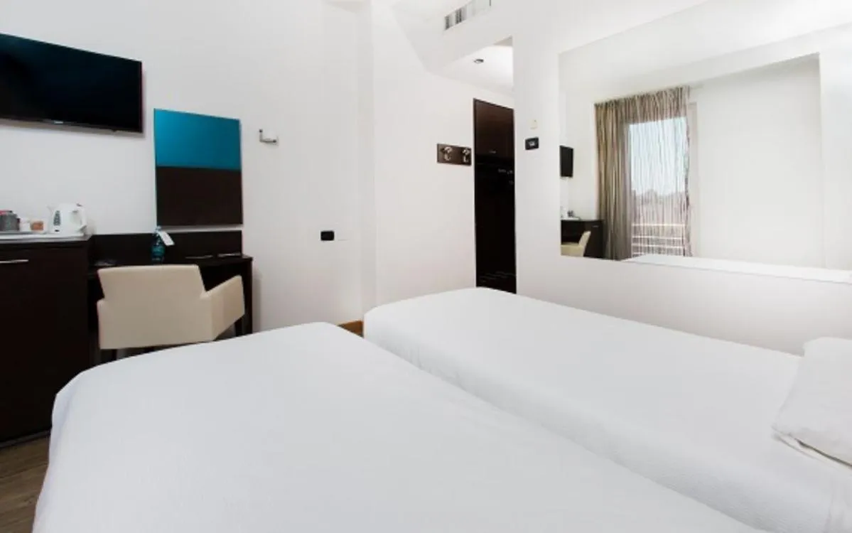 Bed in Hotel Bonotto