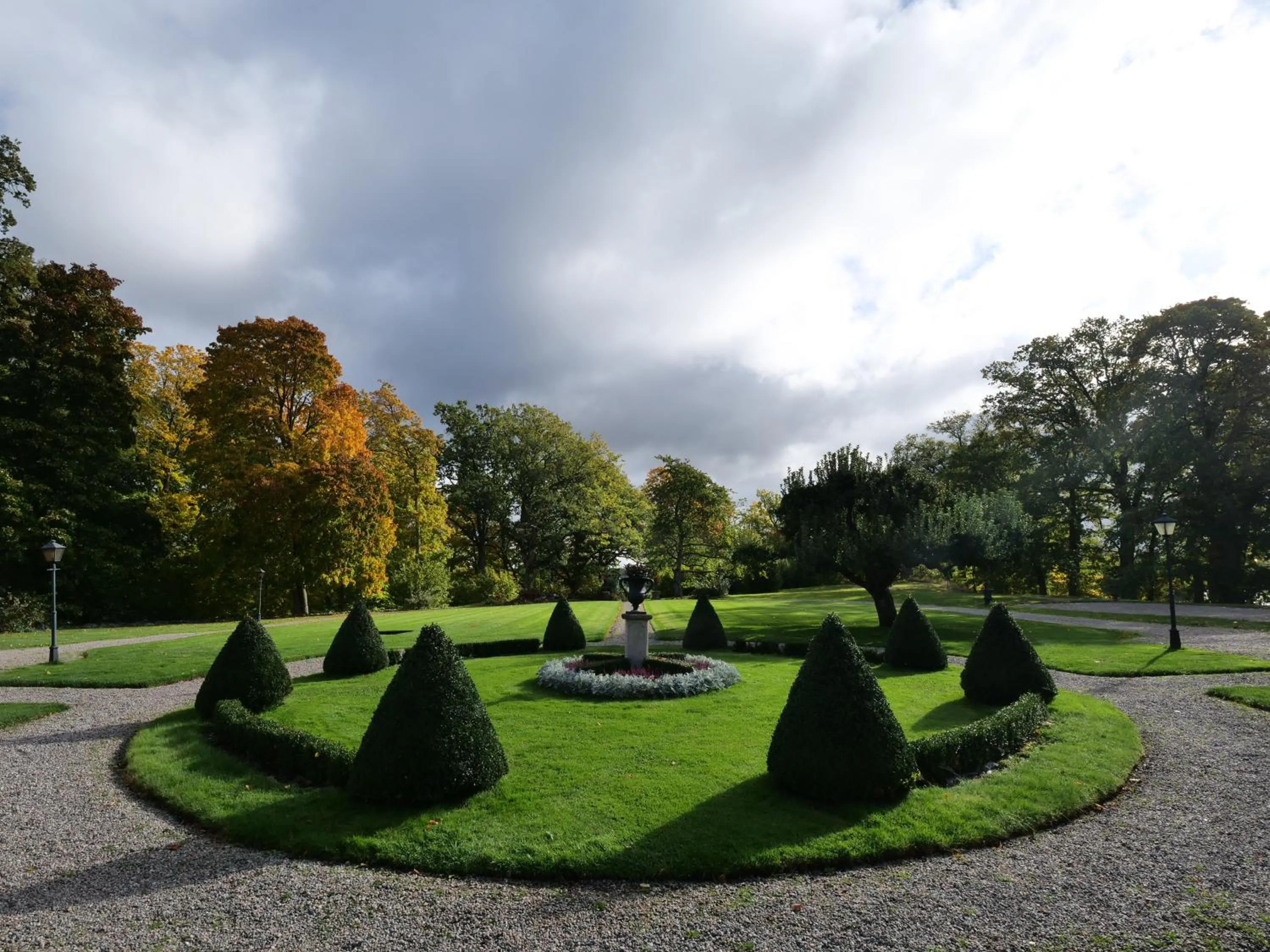 Garden in Södertuna Slott