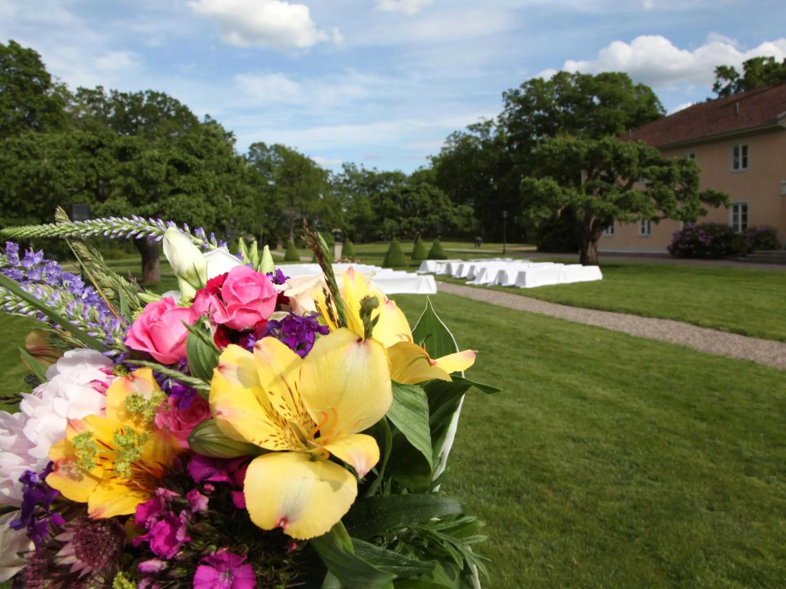 Garden in Södertuna Slott
