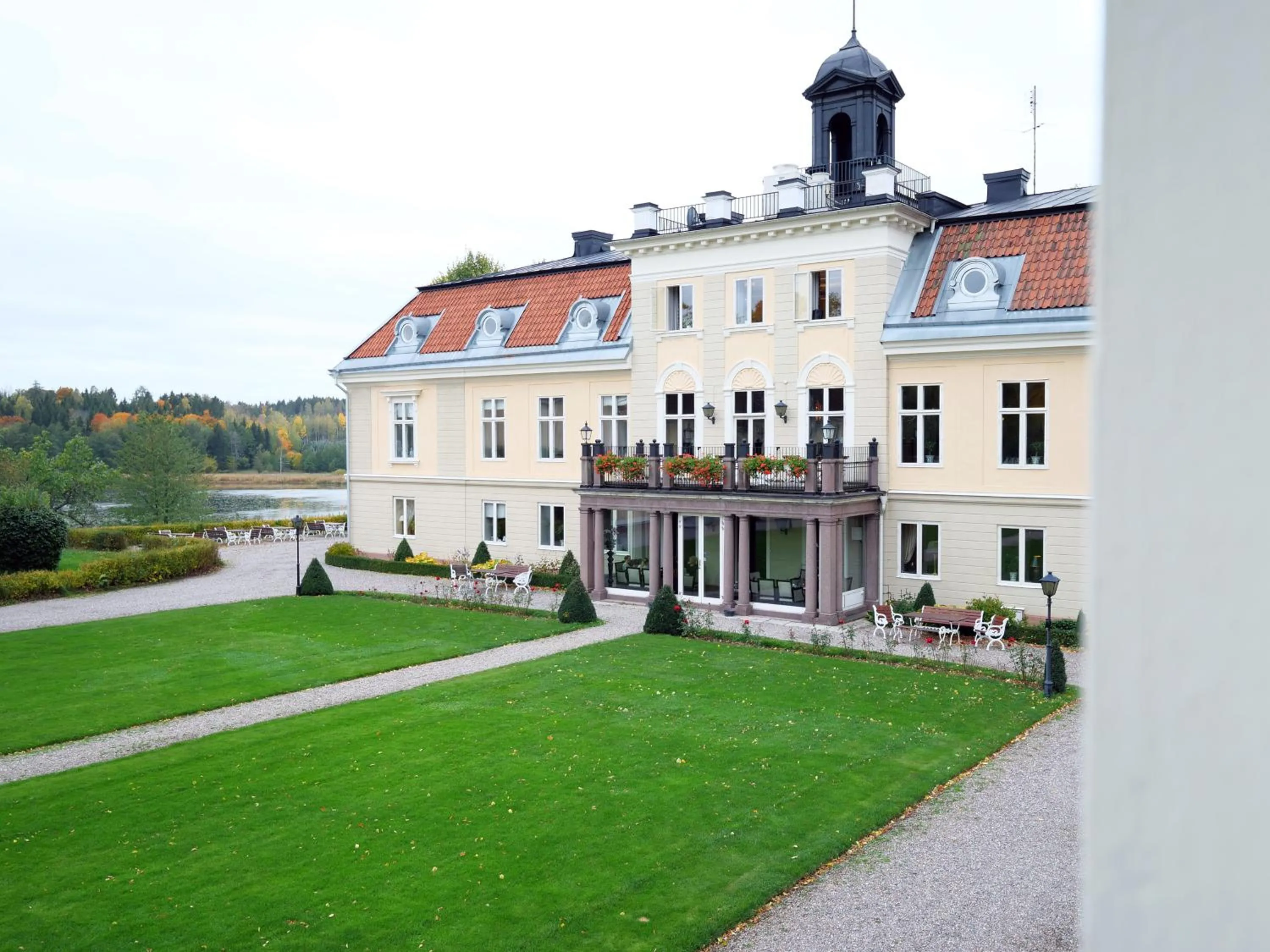 View (from property/room) in Södertuna Slott