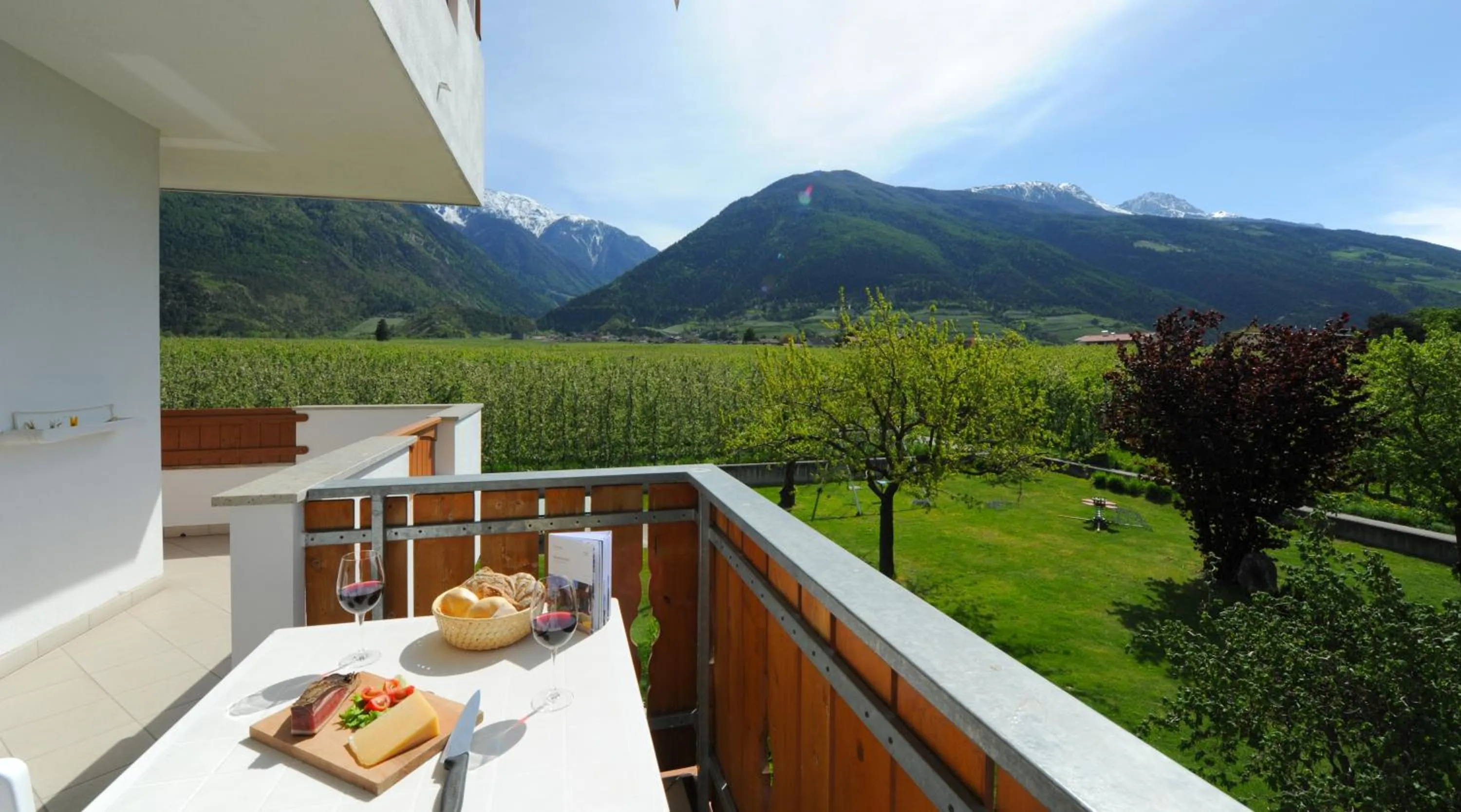 Garden view in Residence Obstgarten