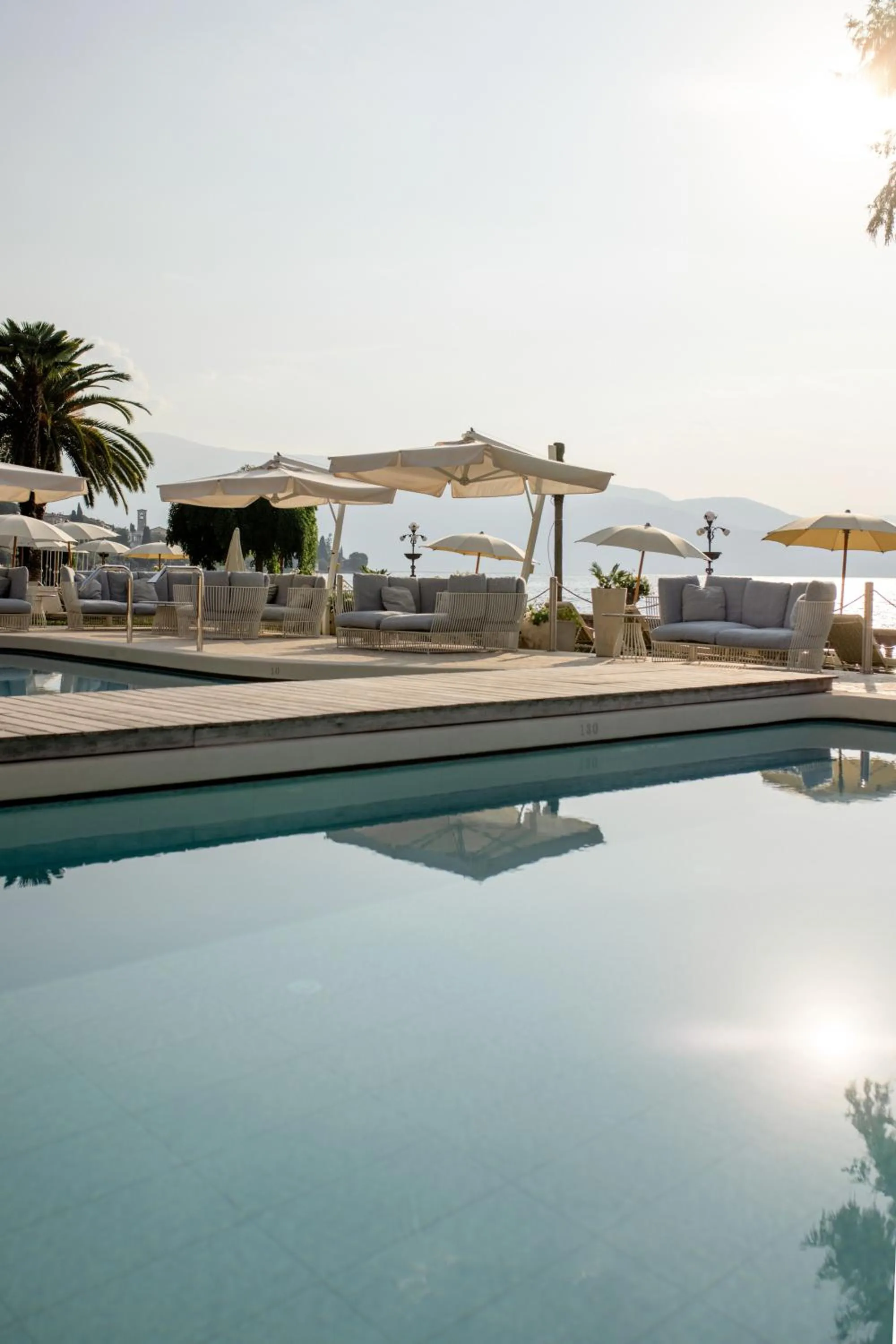 Lake view in Grand Hotel Fasano