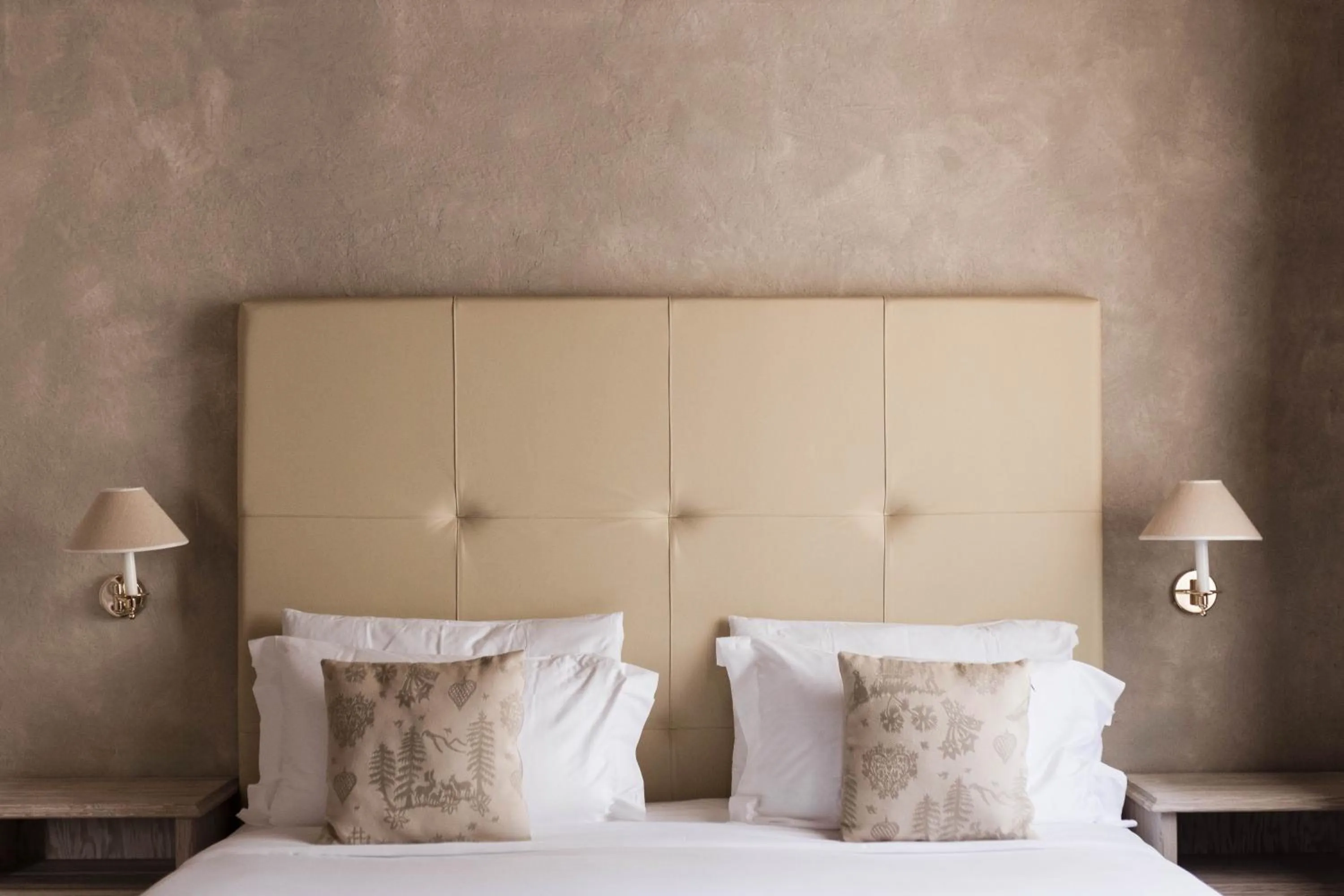 Bed in Grand Hotel Fasano