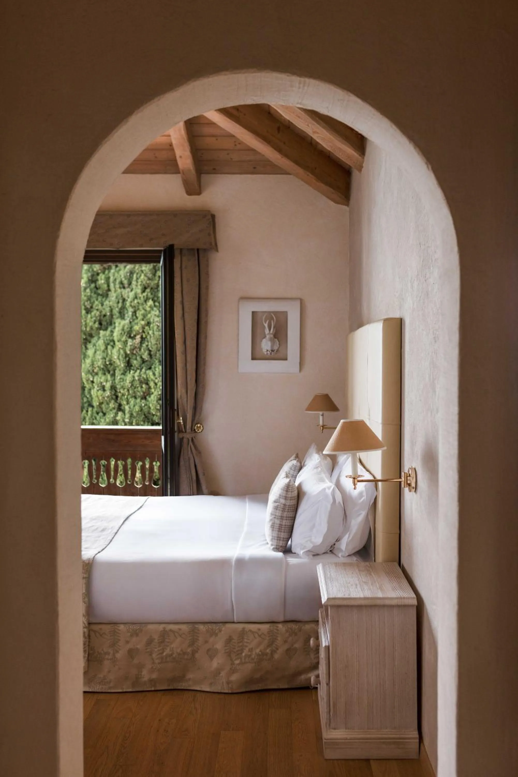 Bed in Grand Hotel Fasano