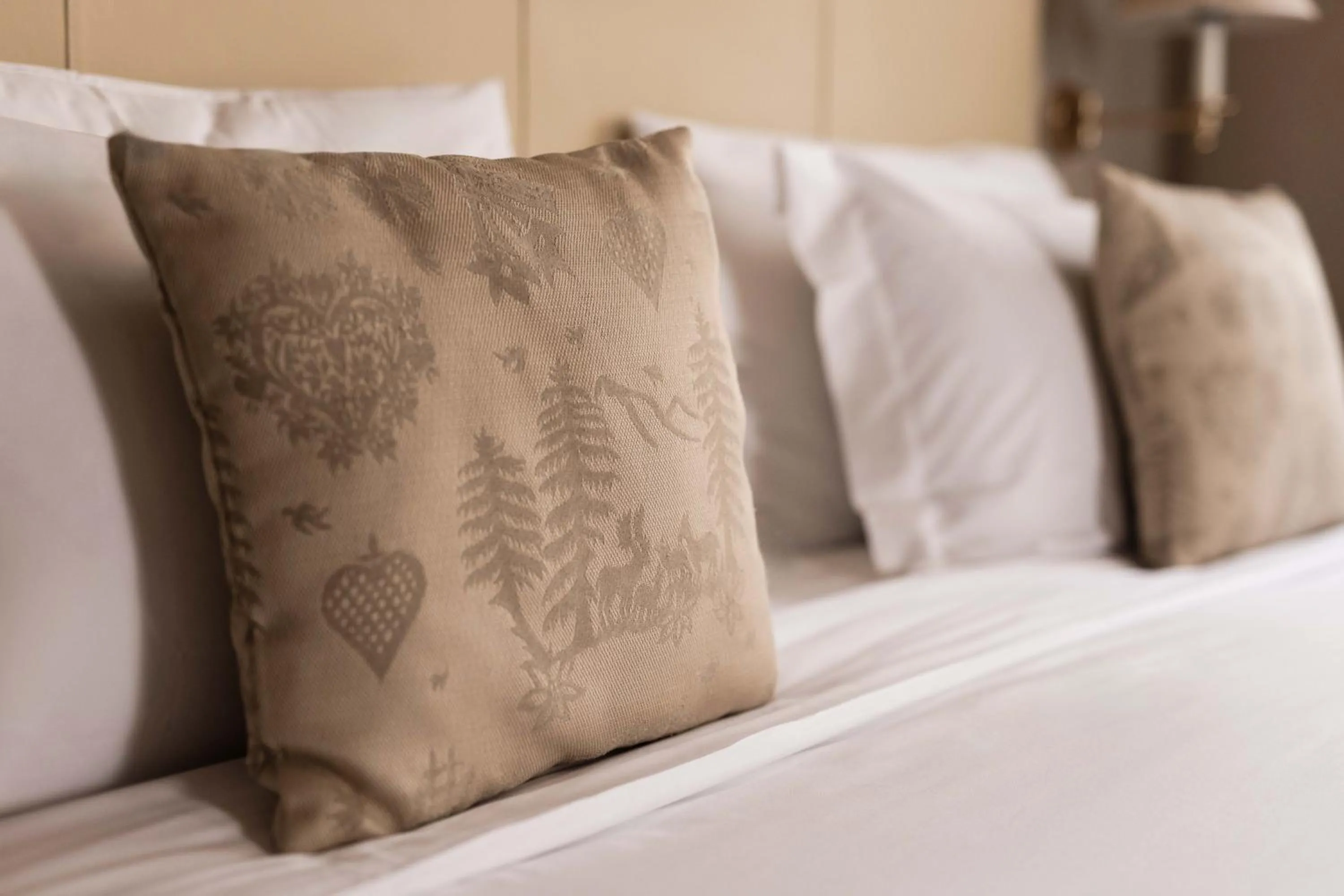 Bed in Grand Hotel Fasano