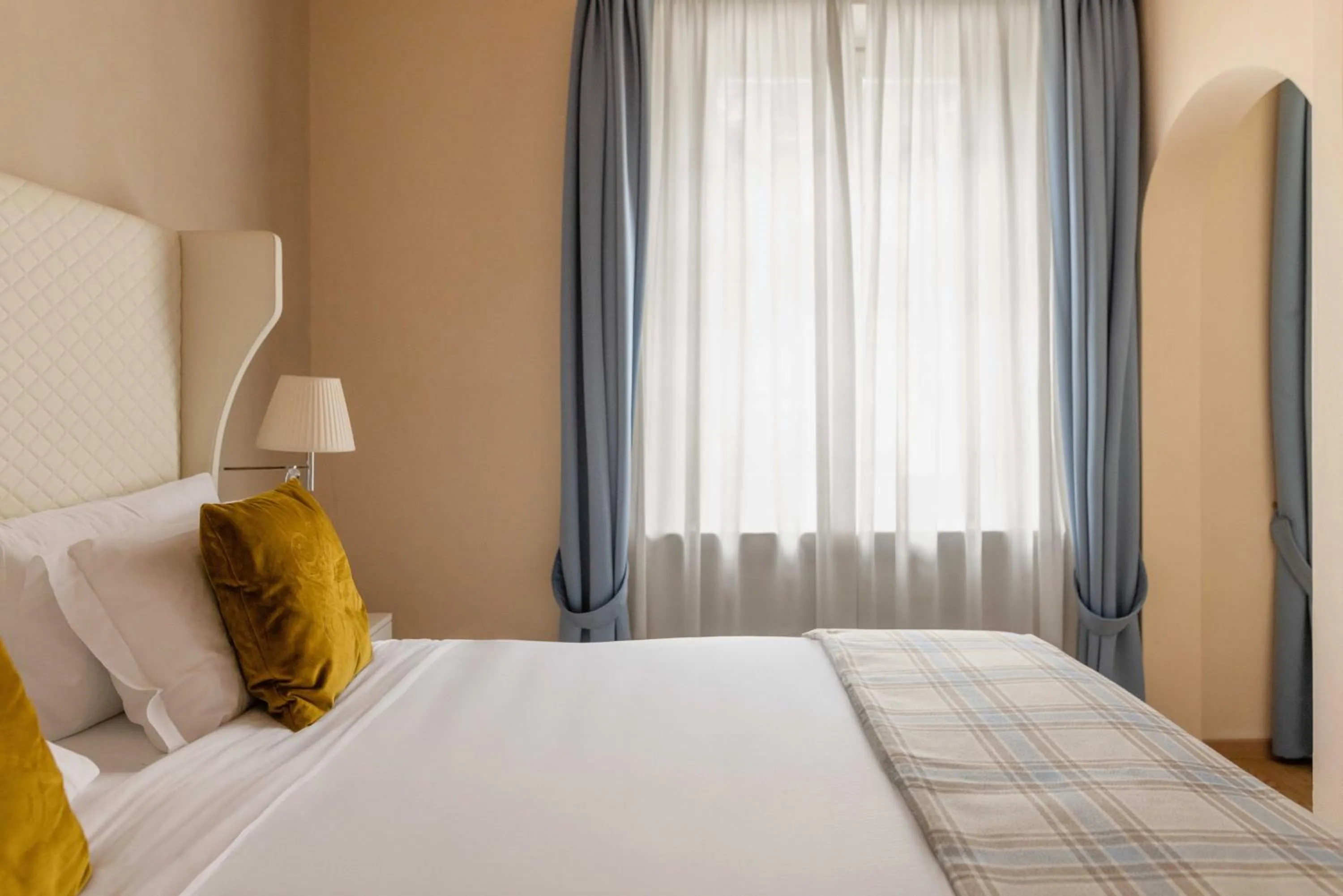 Bed in Grand Hotel Fasano